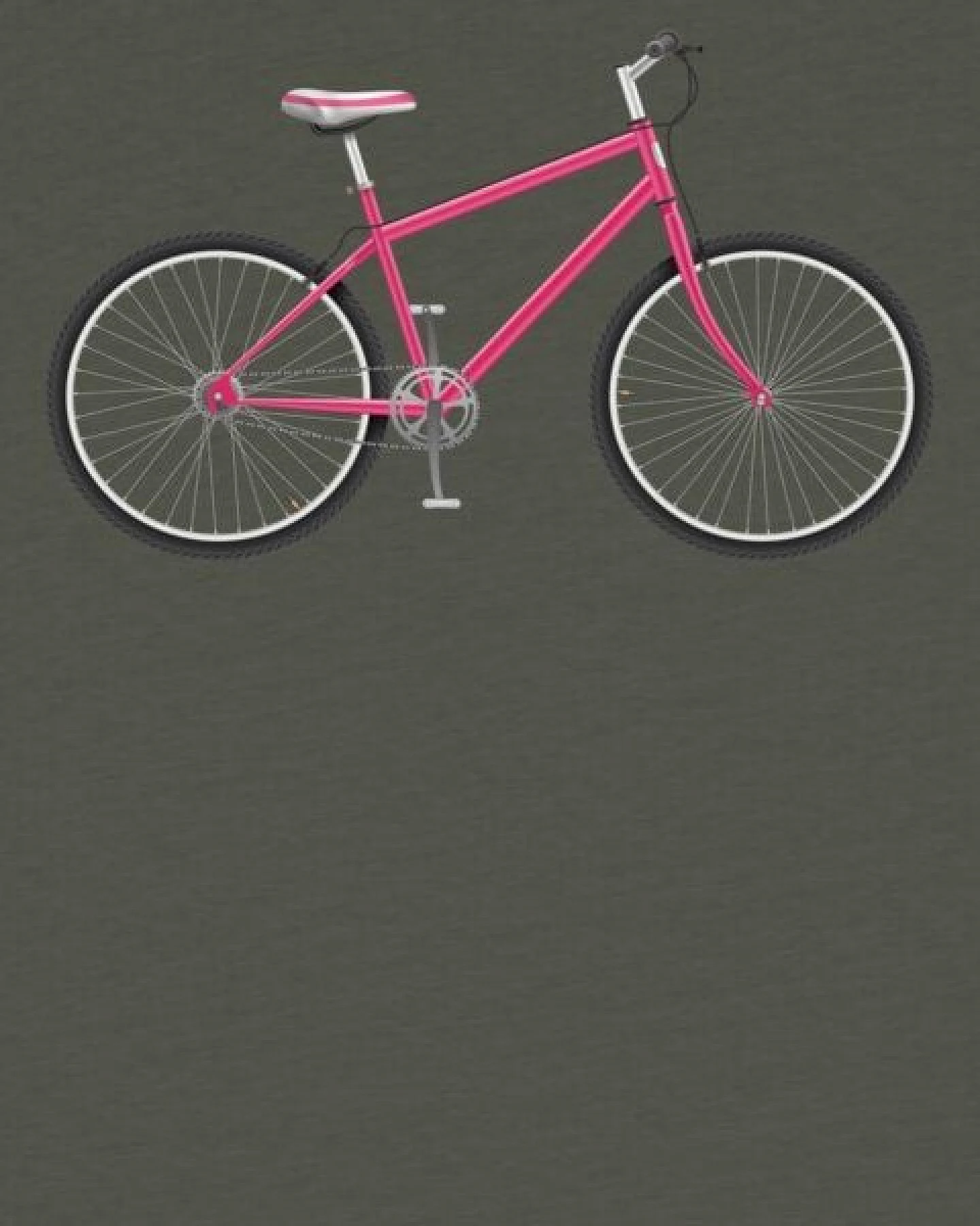 watabout.kids T-Shirt Kinder Pink Bike – Ansicht 2