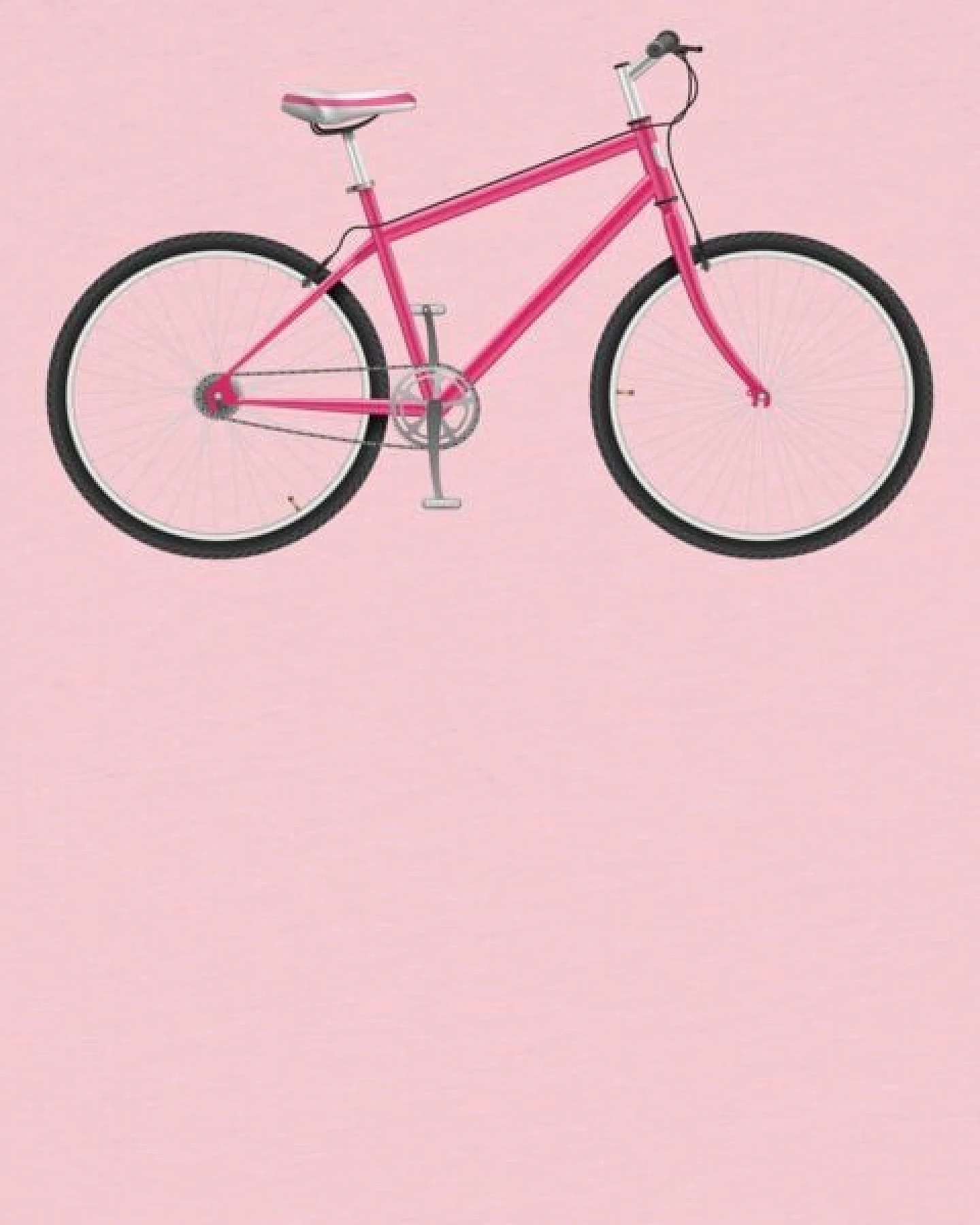 watabout.kids T-Shirt Kinder Pink Bike – Ansicht 2