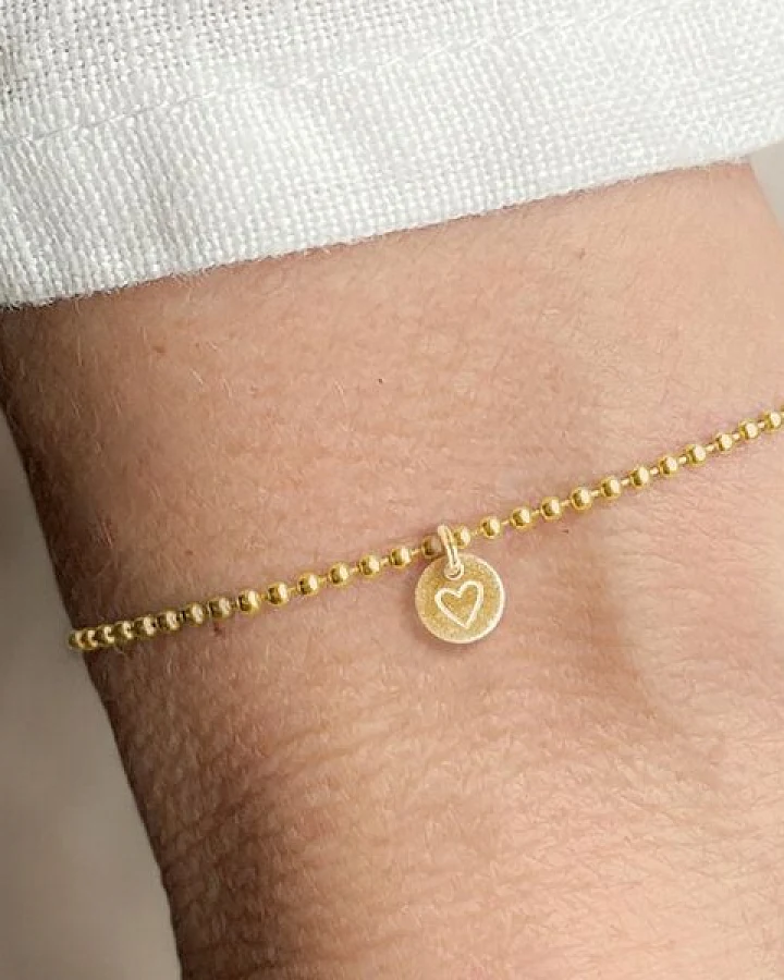 renna deluxe Armband mit Herz Anhänger