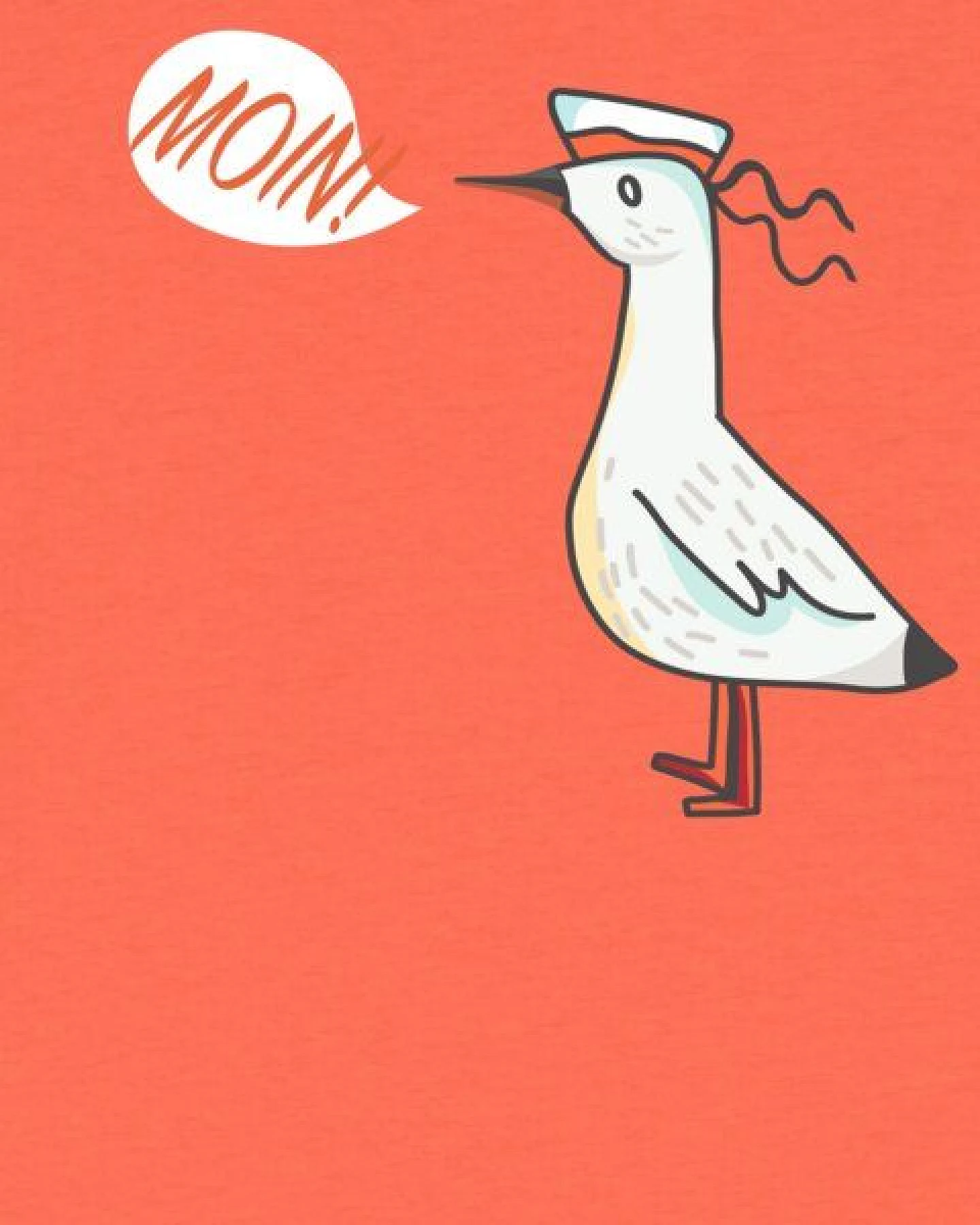 watabout.kids T-Shirt Kinder Moin Seagull – Ansicht 2