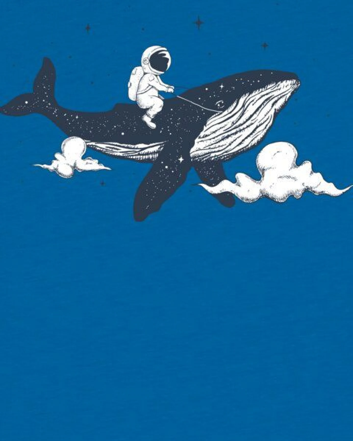watabout.kids T-Shirt Kinder Spacewhale – Ansicht 2
