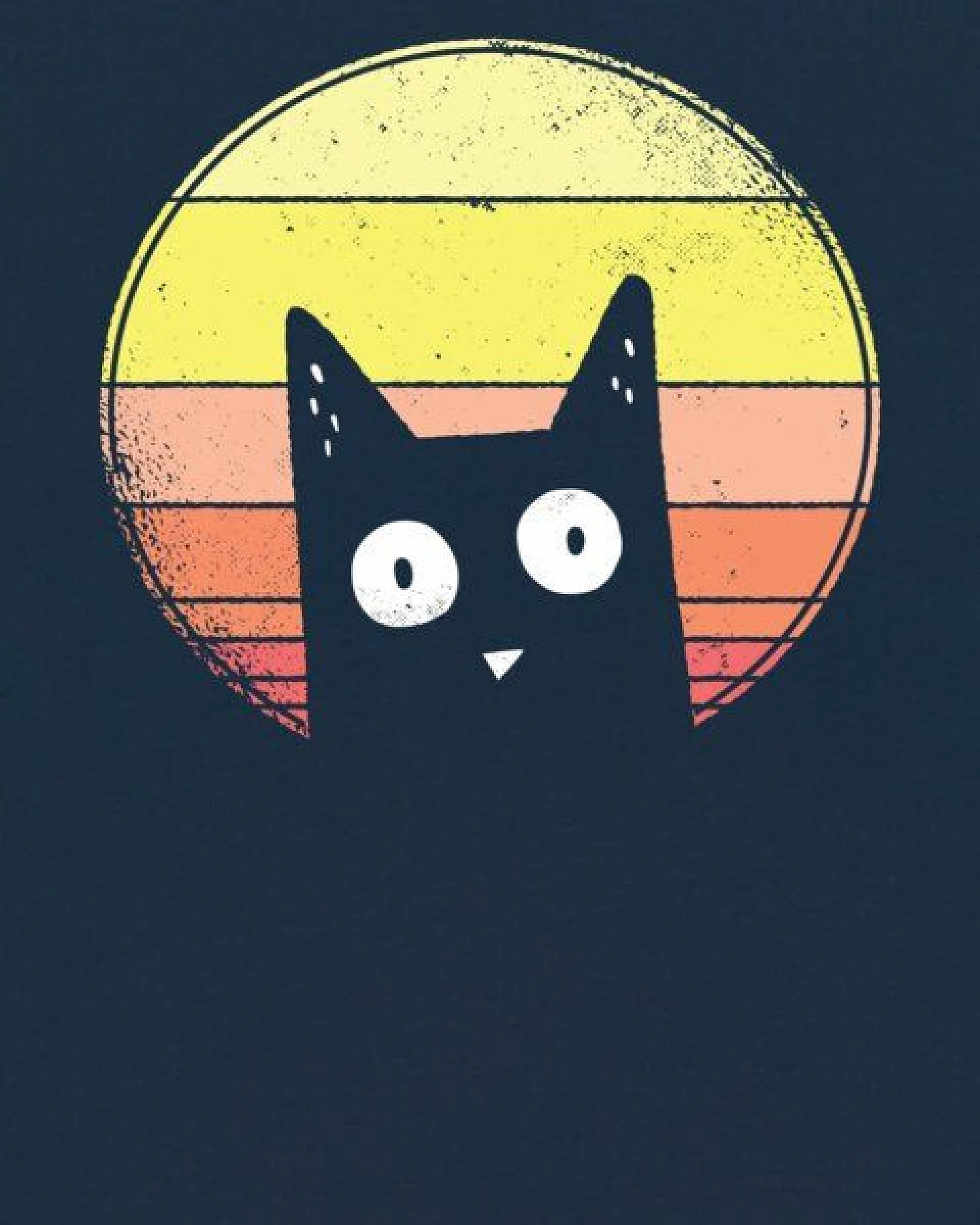 watabout.kids T-Shirt Kinder Sunset Cat – Ansicht 2