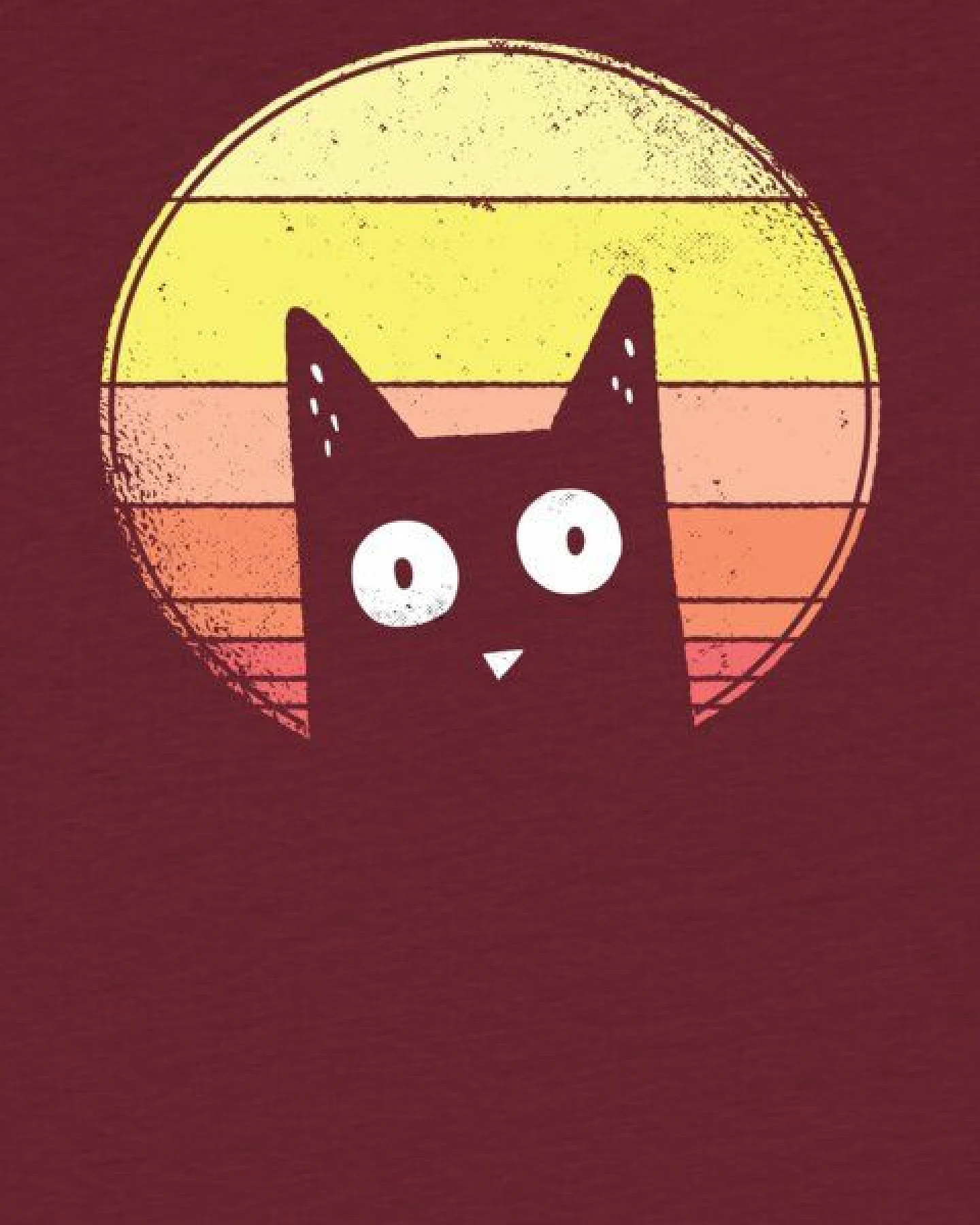 watabout.kids T-Shirt Kinder Sunset Cat – Ansicht 2