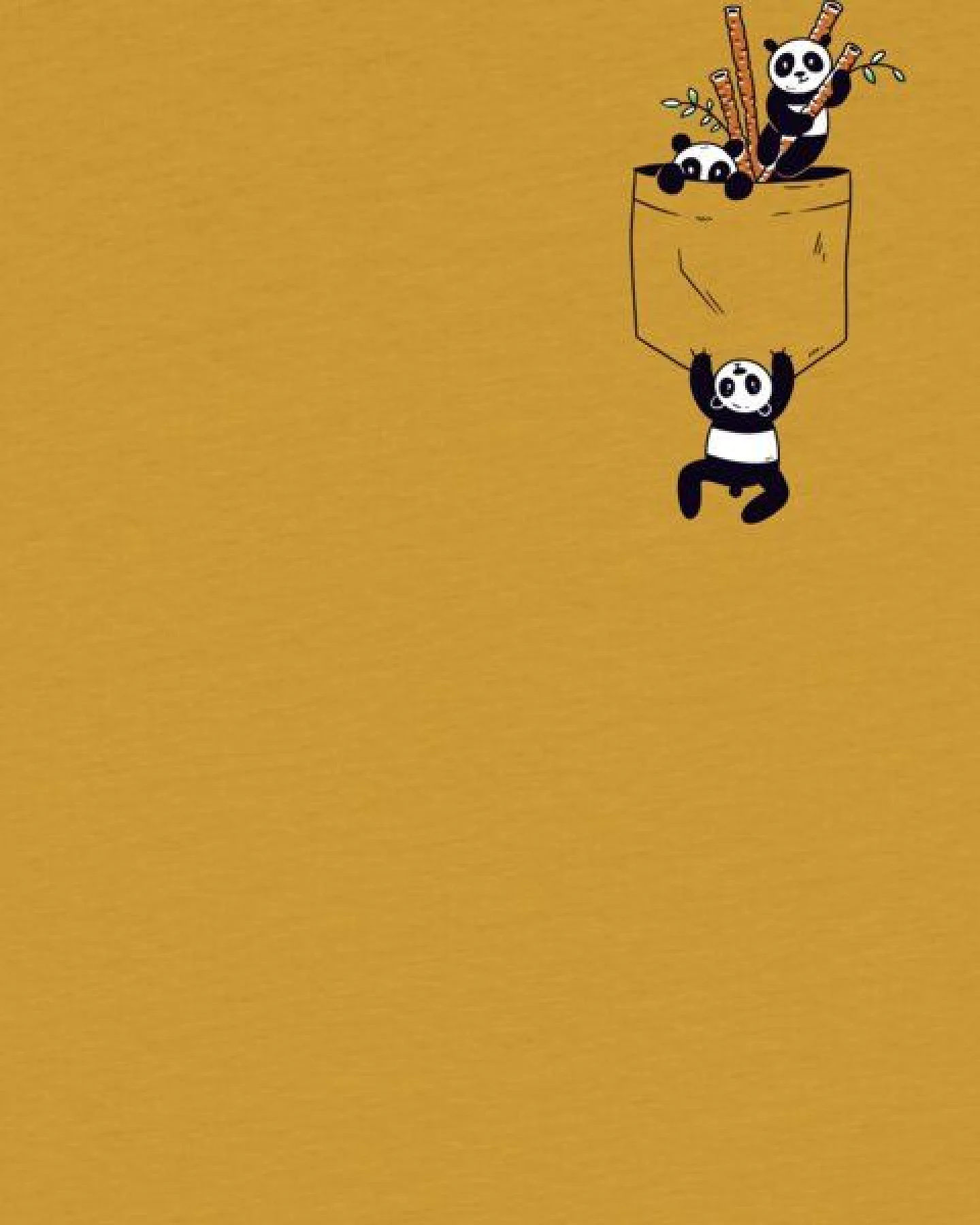 watabout.kids T-Shirt Kinder Pocket Pandas – Ansicht 2