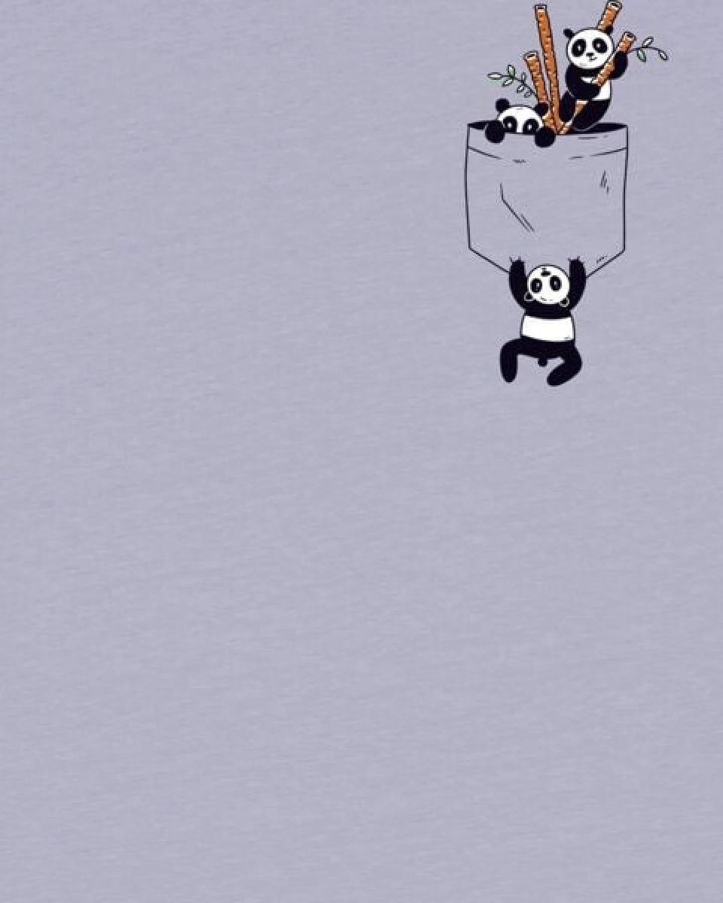 watabout.kids T-Shirt Kinder Pocket Pandas – Ansicht 2