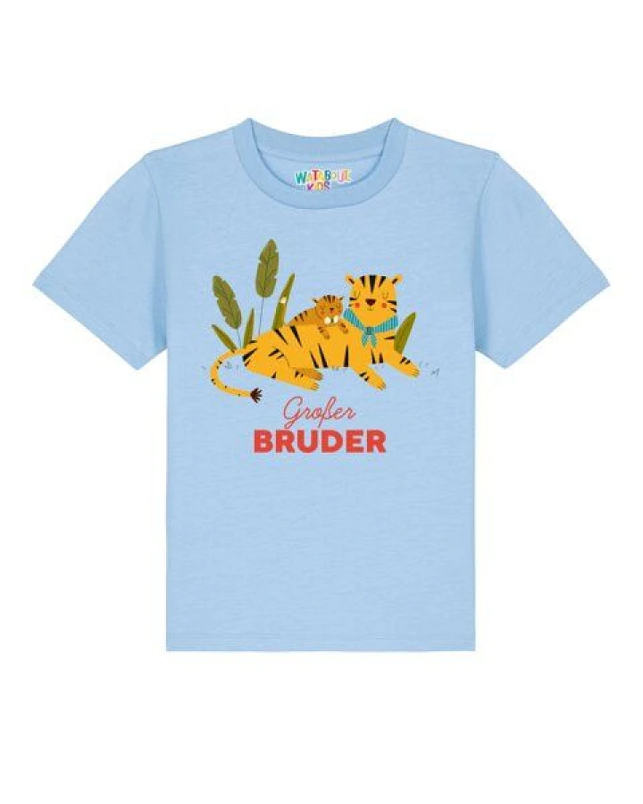 watabout.kids T-Shirt Kinder Tiger Großer Bruder