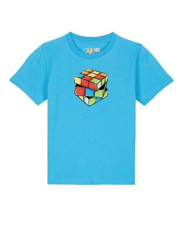 watabout.kids T-Shirt Kinder Pixel Zauberwürfel