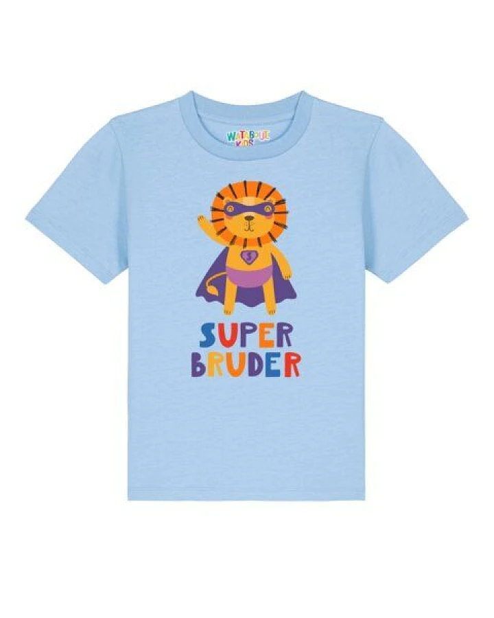 watabout.kids T-Shirt Kinder Löwe Superbruder