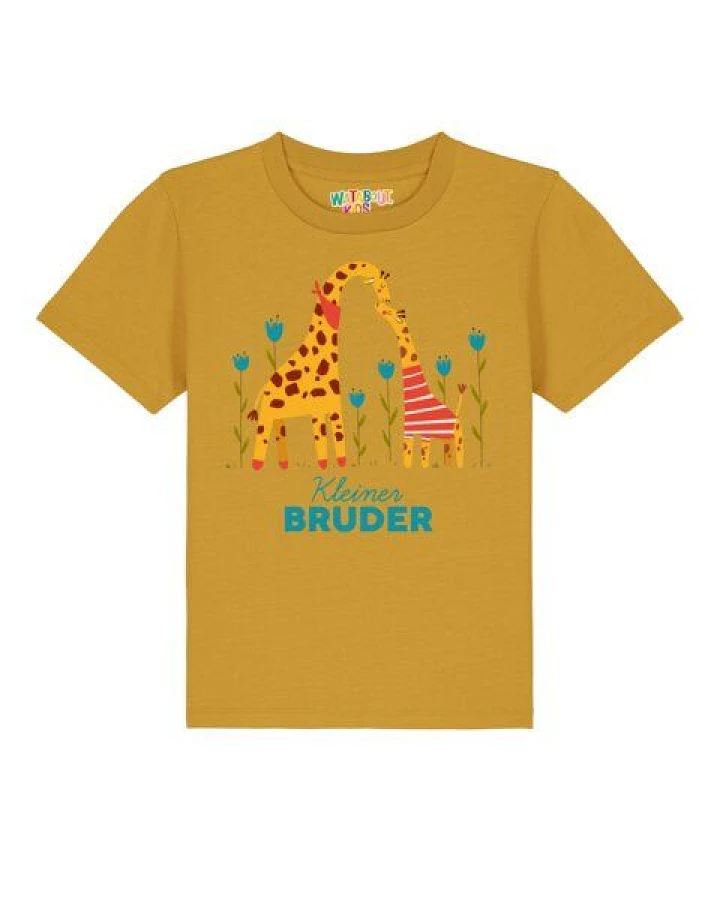 watabout.kids T-Shirt Kinder Giraffe Kleiner Bruder