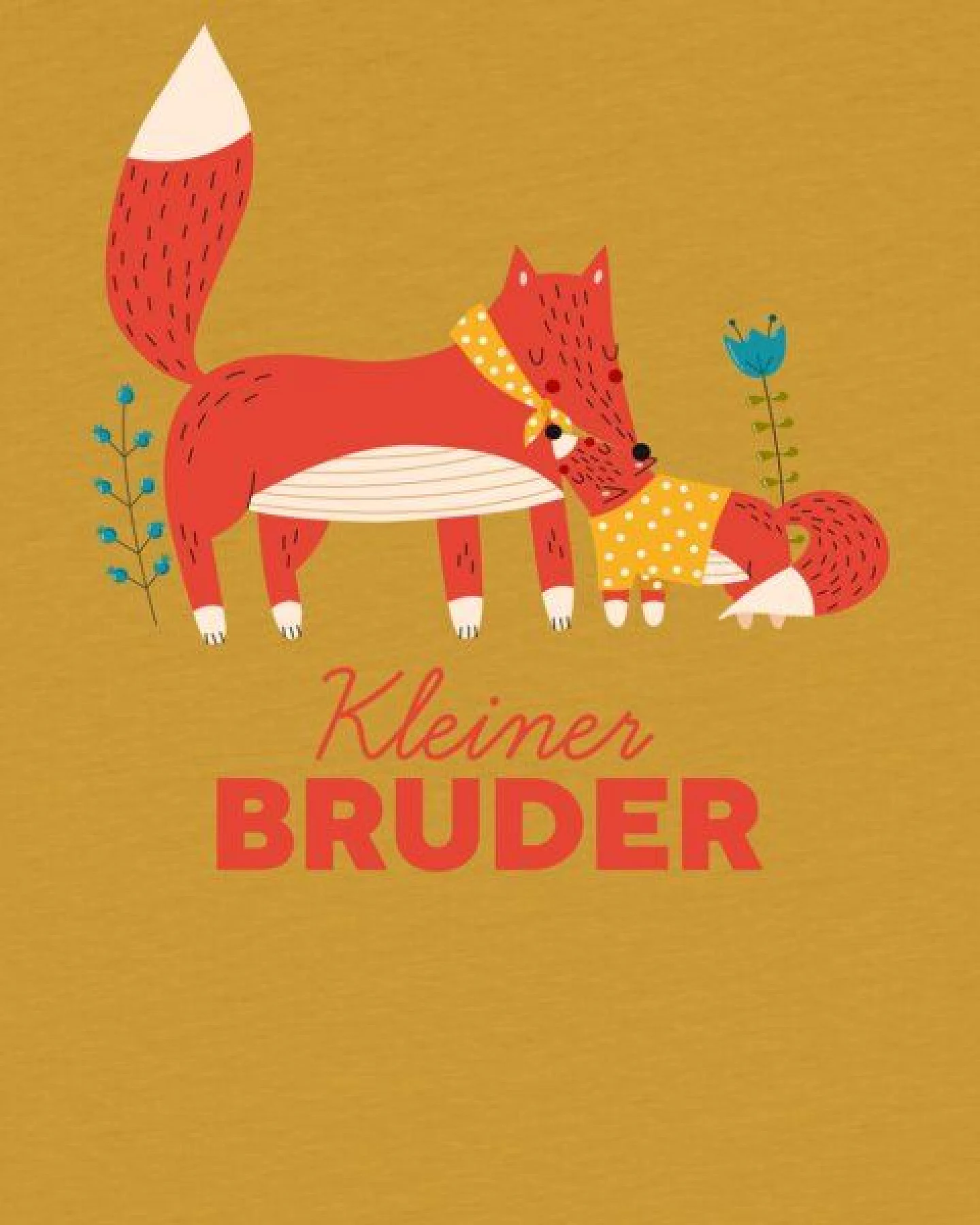 watabout.kids T-Shirt Kinder Fuchs Kleiner Bruder – Ansicht 2