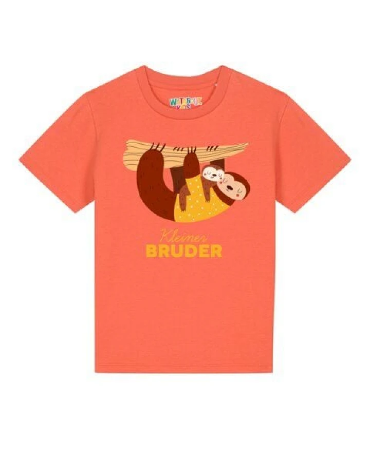 watabout.kids T-Shirt Kinder Faultier Kleiner Bruder