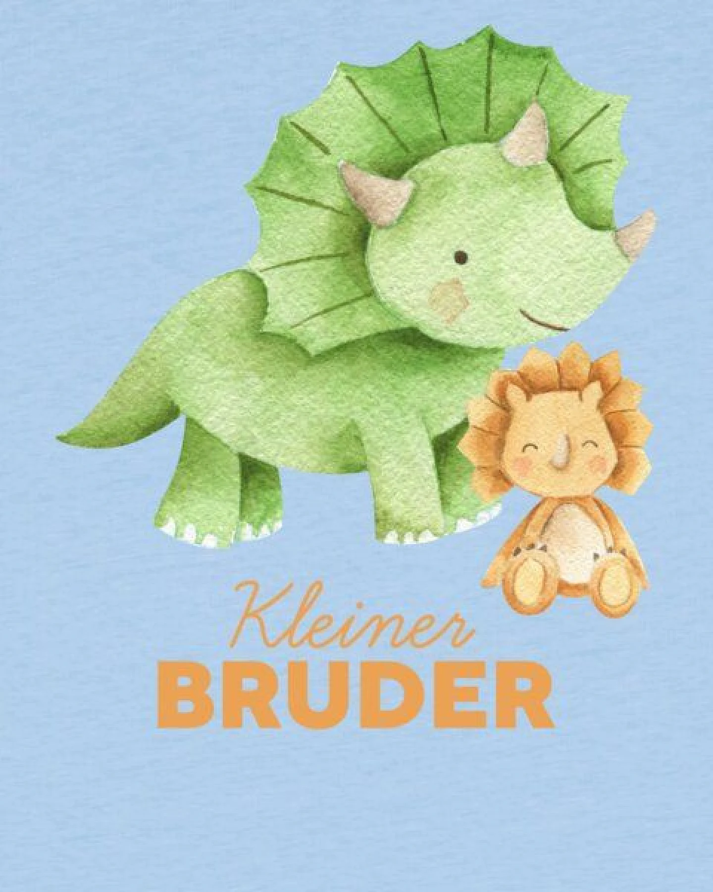 watabout.kids T-Shirt Kinder Dinosaurier 07 Kleiner Bruder – Ansicht 2