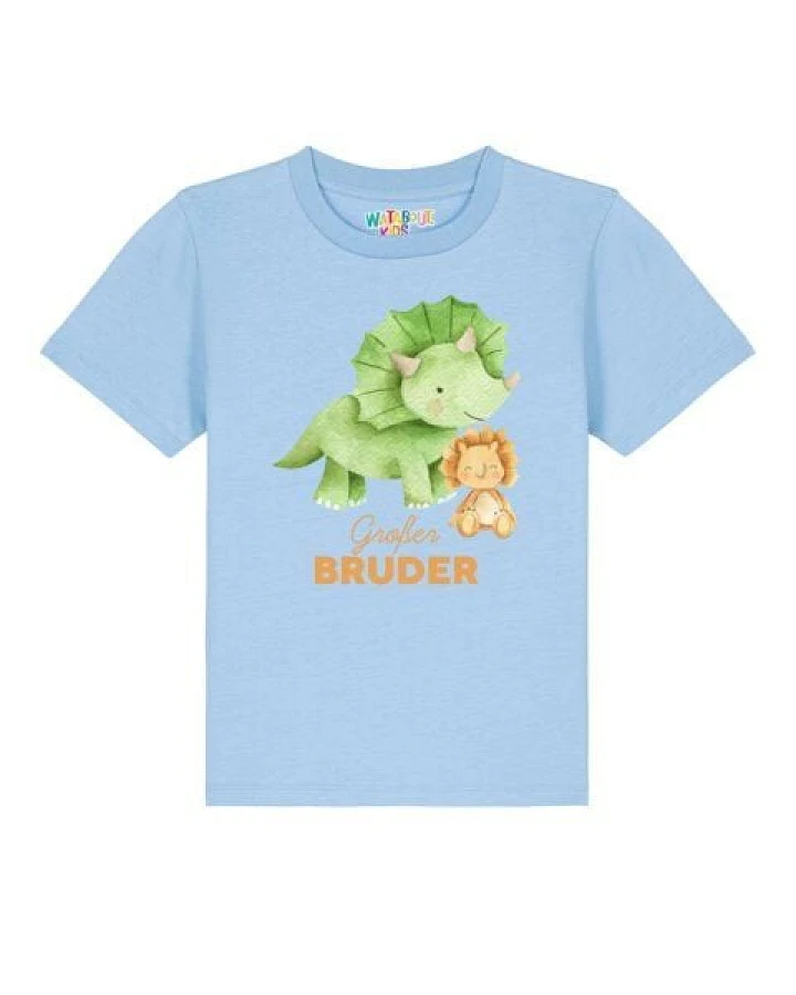watabout.kids T-Shirt Kinder Dinosaurier 07 Großer Bruder