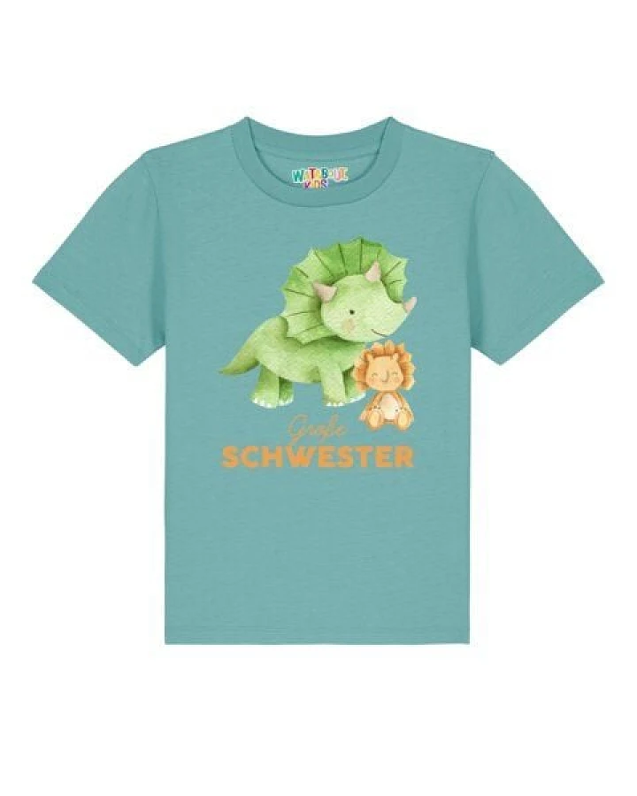 watabout.kids T-Shirt Kinder Dinosaurier 07 Große Schwester