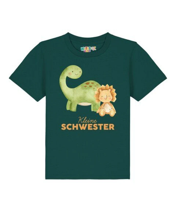 watabout.kids T-Shirt Kinder Dinosaurier 06 Kleine Schwester