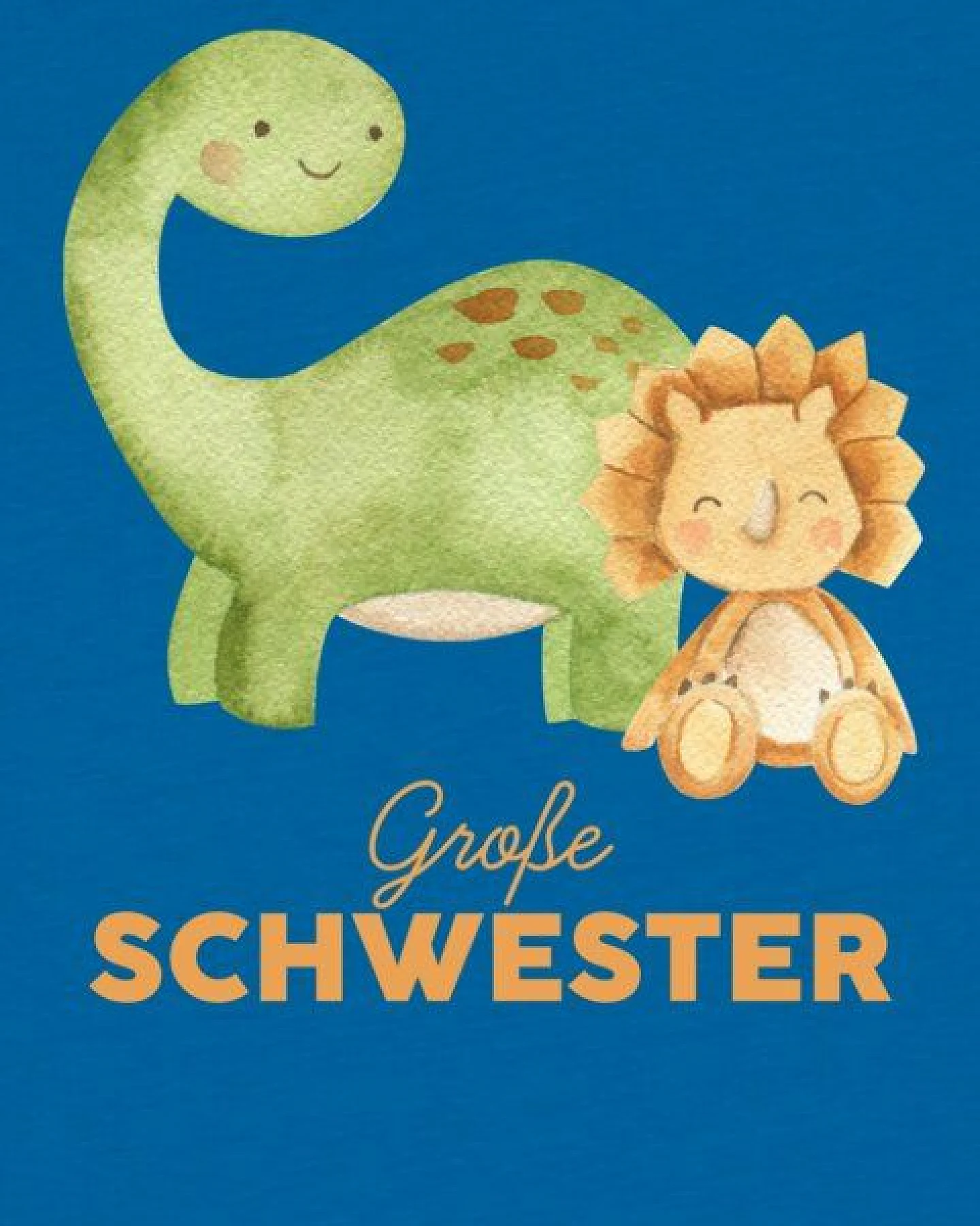 watabout.kids T-Shirt Kinder Dinosaurier 06 Große Schwester – Ansicht 2