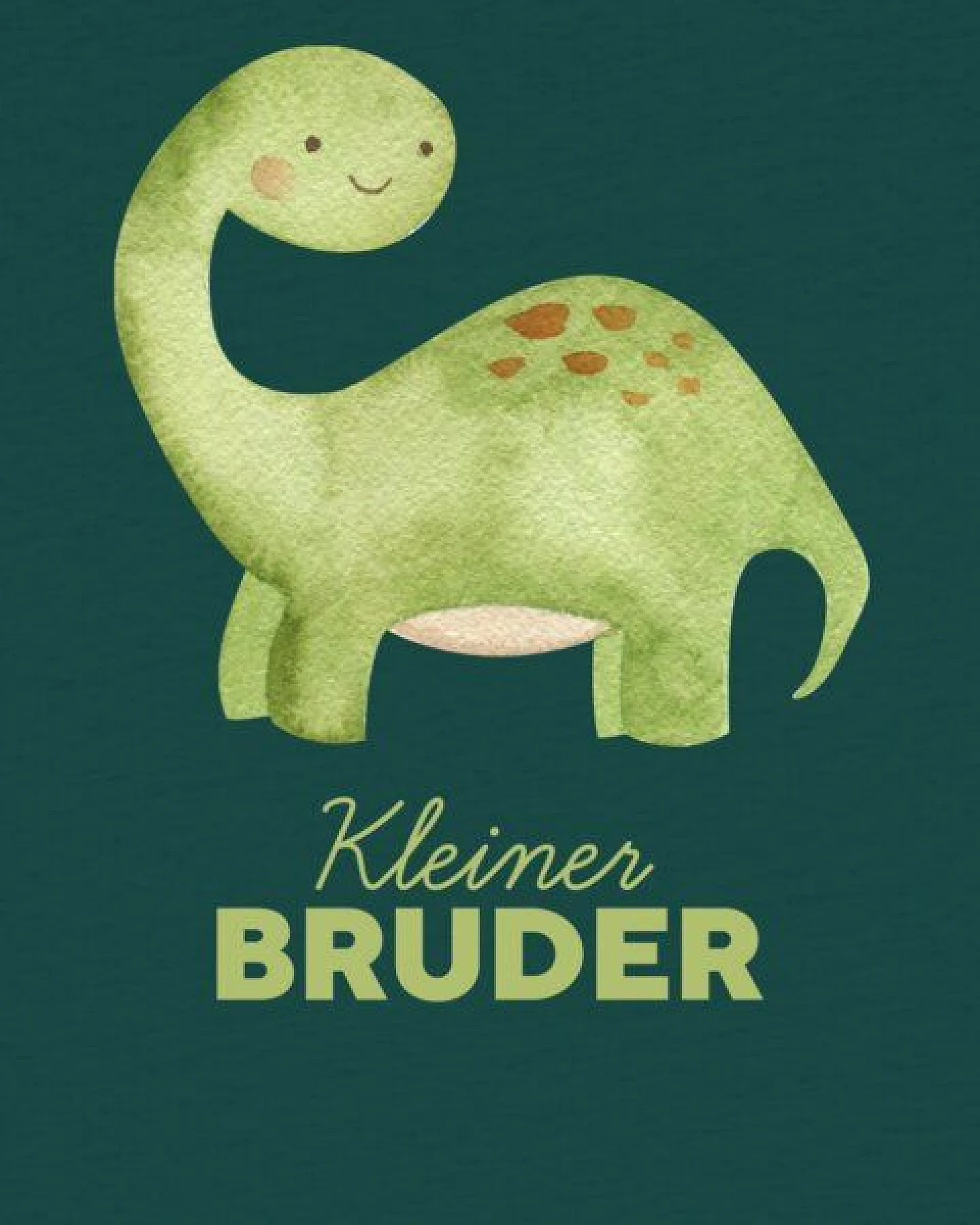 watabout.kids T-Shirt Kinder Dinosaurier 04 Kleiner Bruder – Ansicht 2