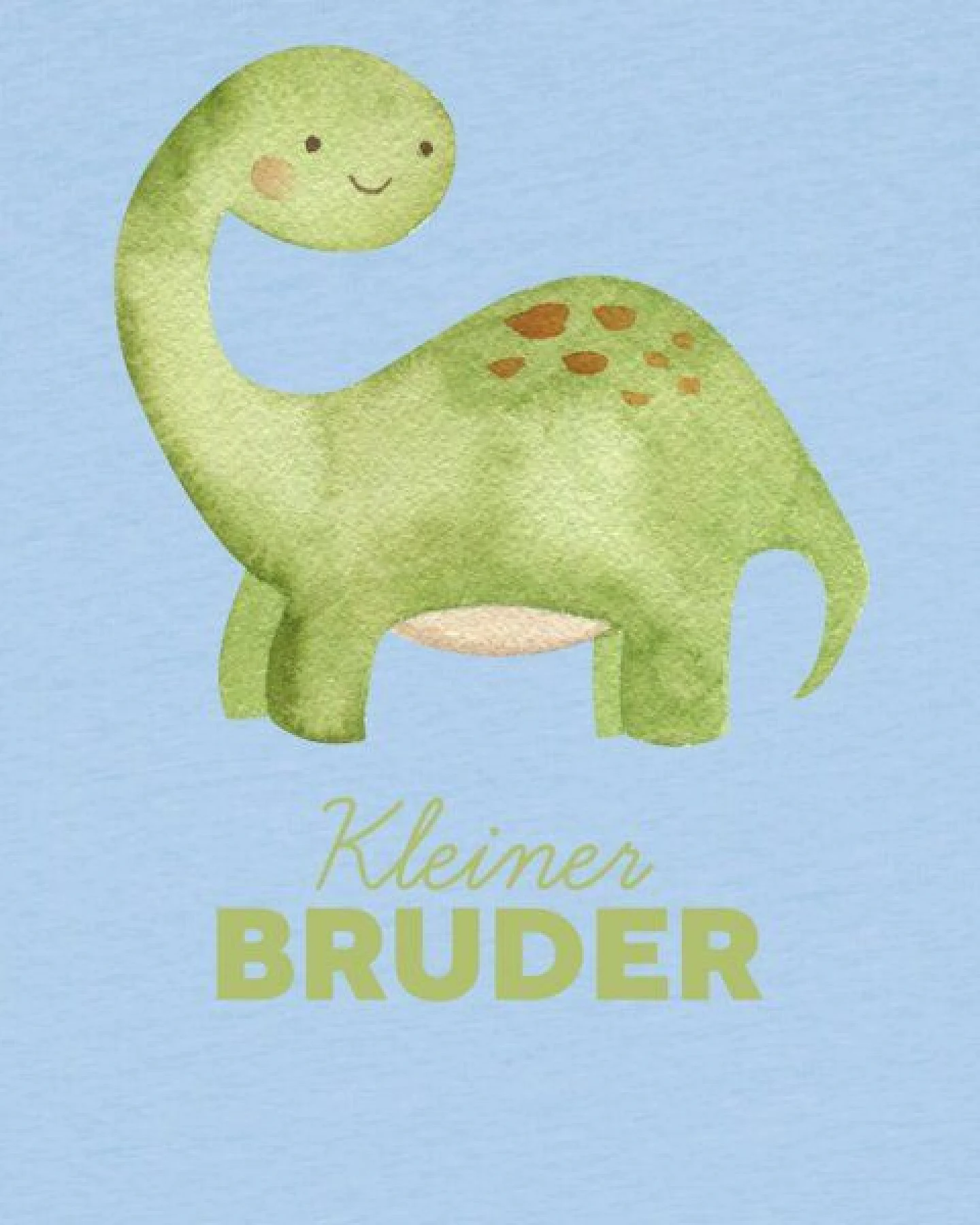 watabout.kids T-Shirt Kinder Dinosaurier 04 Kleiner Bruder – Ansicht 2