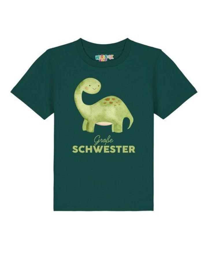 watabout.kids T-Shirt Kinder Dinosaurier 04 Große Schwester