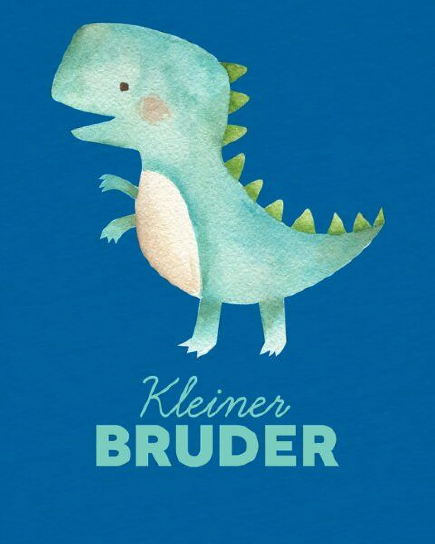 watabout.kids T-Shirt Kinder Dinosaurier 03 Kleiner Bruder – Ansicht 2