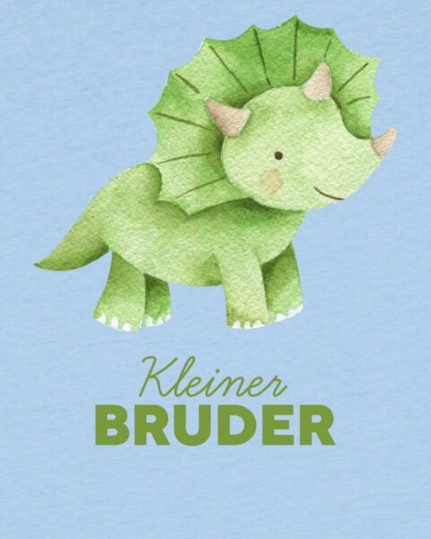 watabout.kids T-Shirt Kinder Dinosaurier 01 Kleiner Bruder – Ansicht 2
