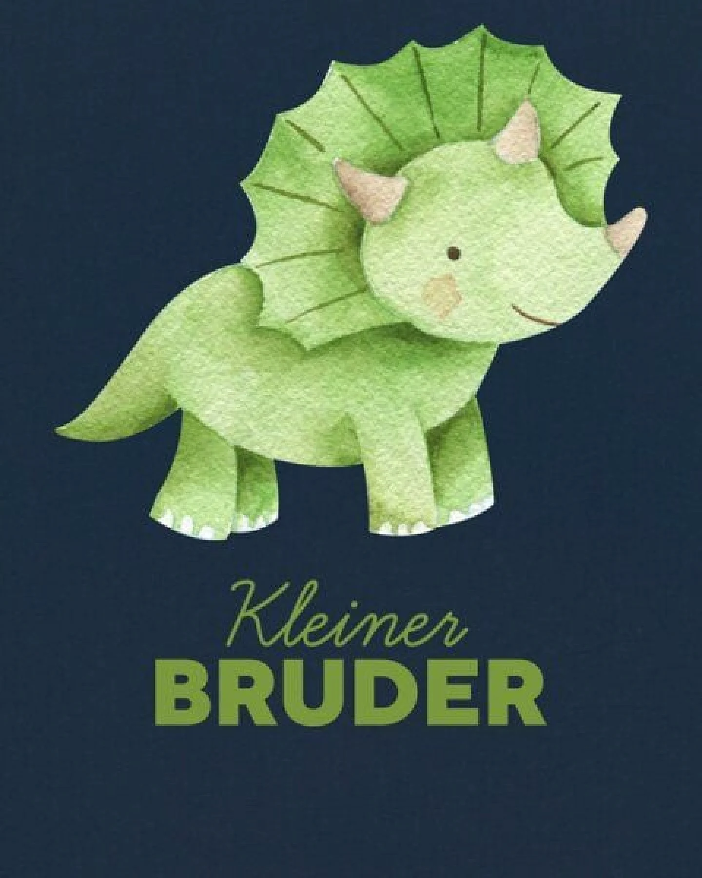 watabout.kids T-Shirt Kinder Dinosaurier 01 Kleiner Bruder – Ansicht 2
