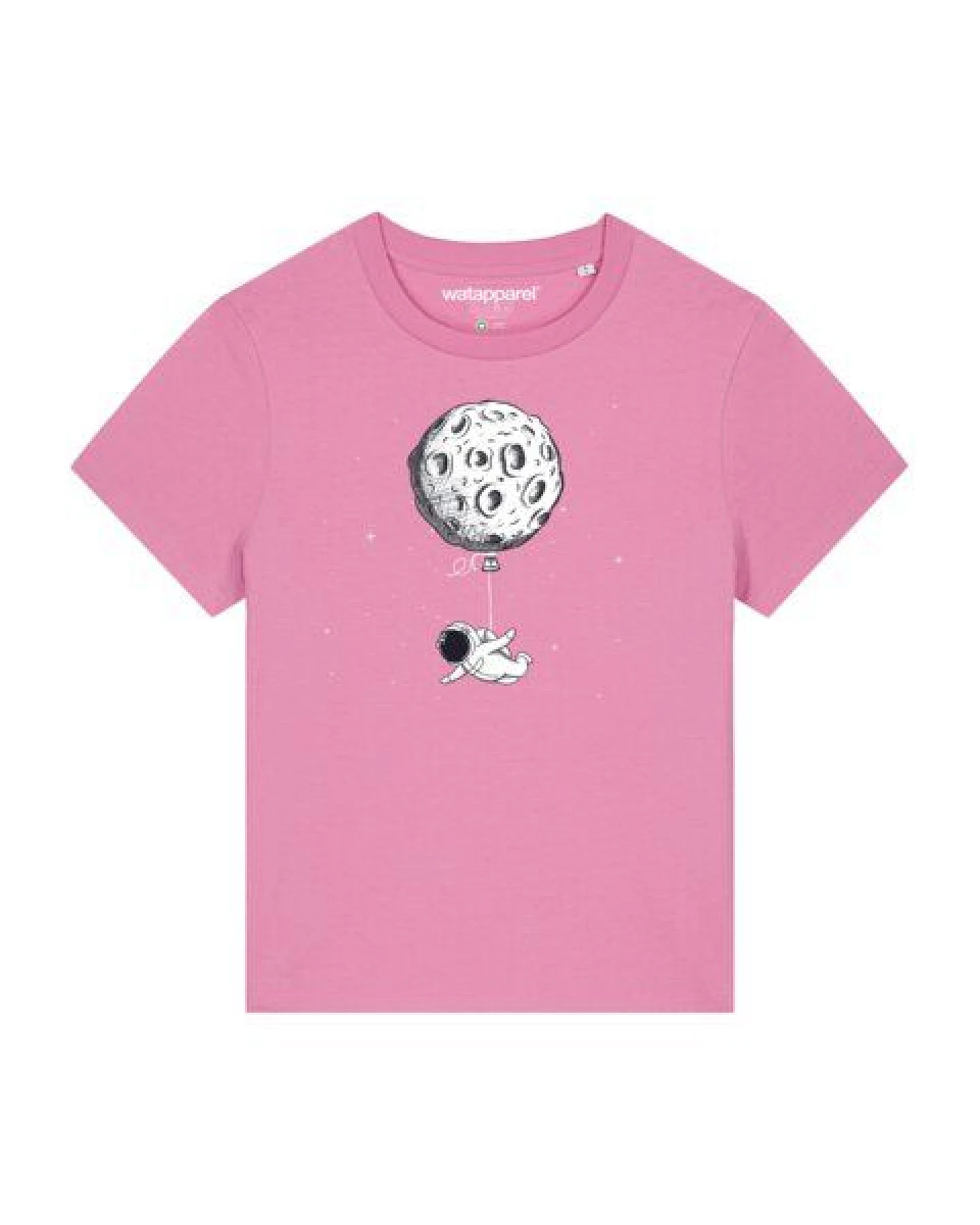 watapparel T-Shirt Frauen Funny Spaceman – Ansicht 2