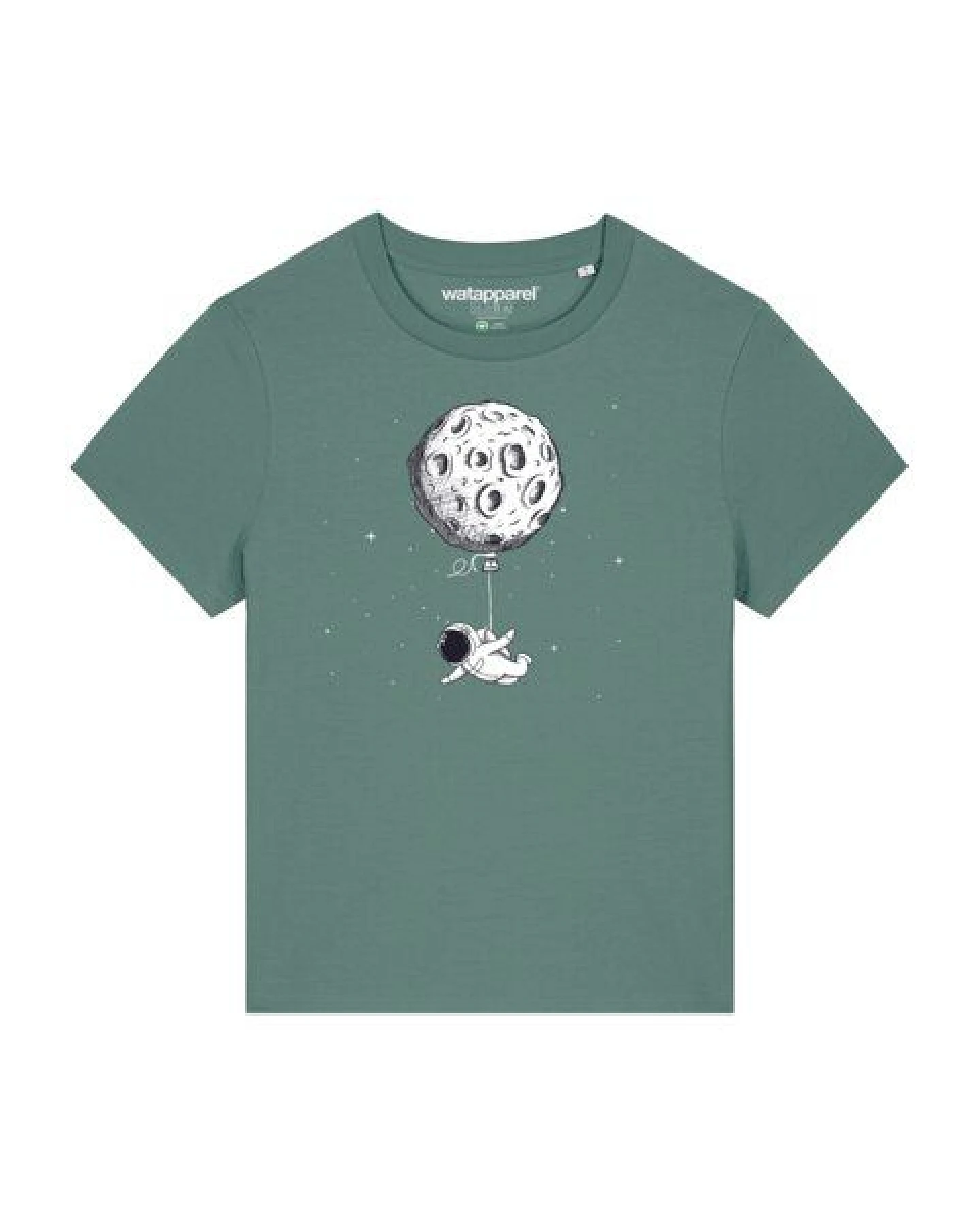 watapparel T-Shirt Frauen Funny Spaceman – Ansicht 2