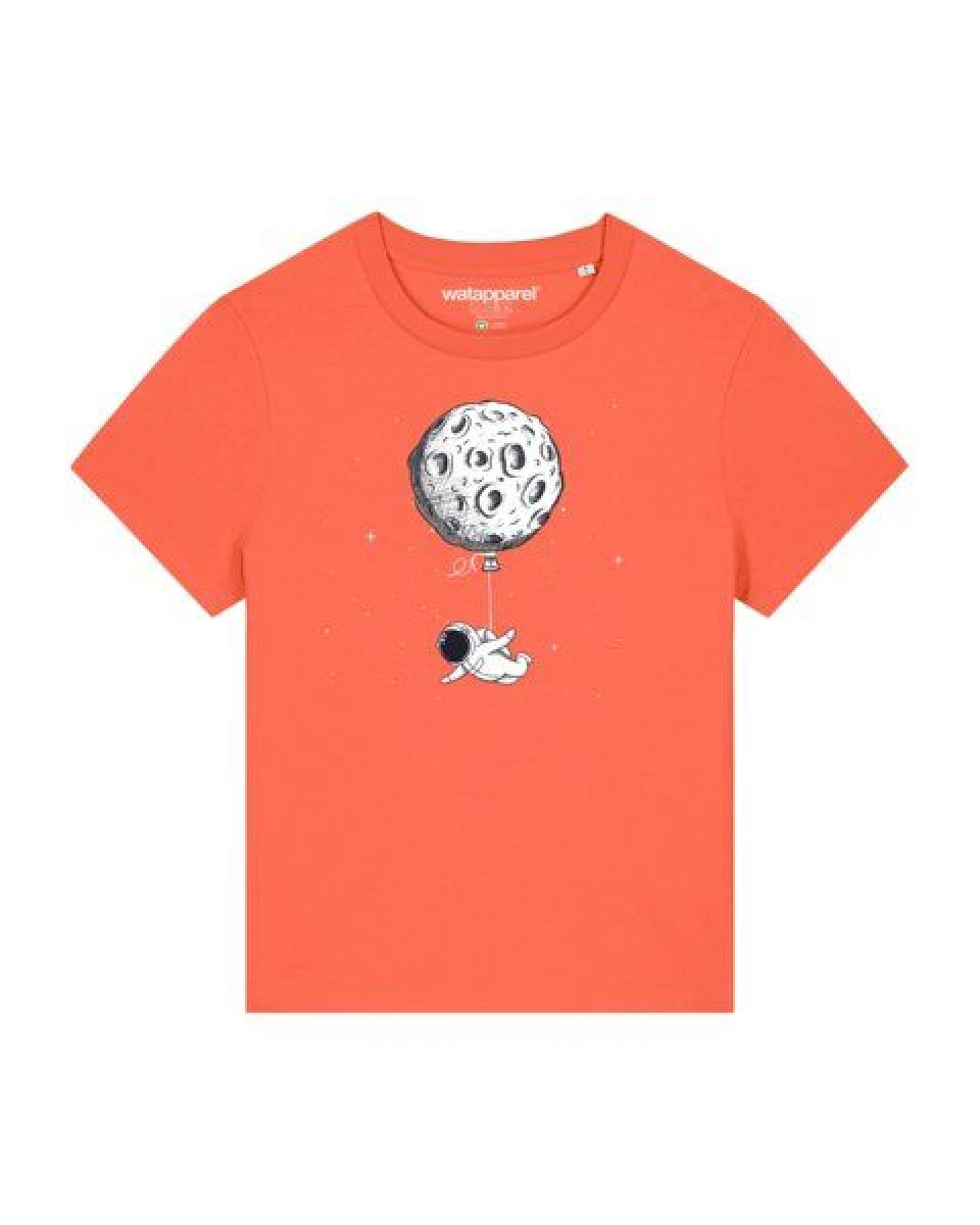 watapparel T-Shirt Frauen Funny Spaceman – Ansicht 2