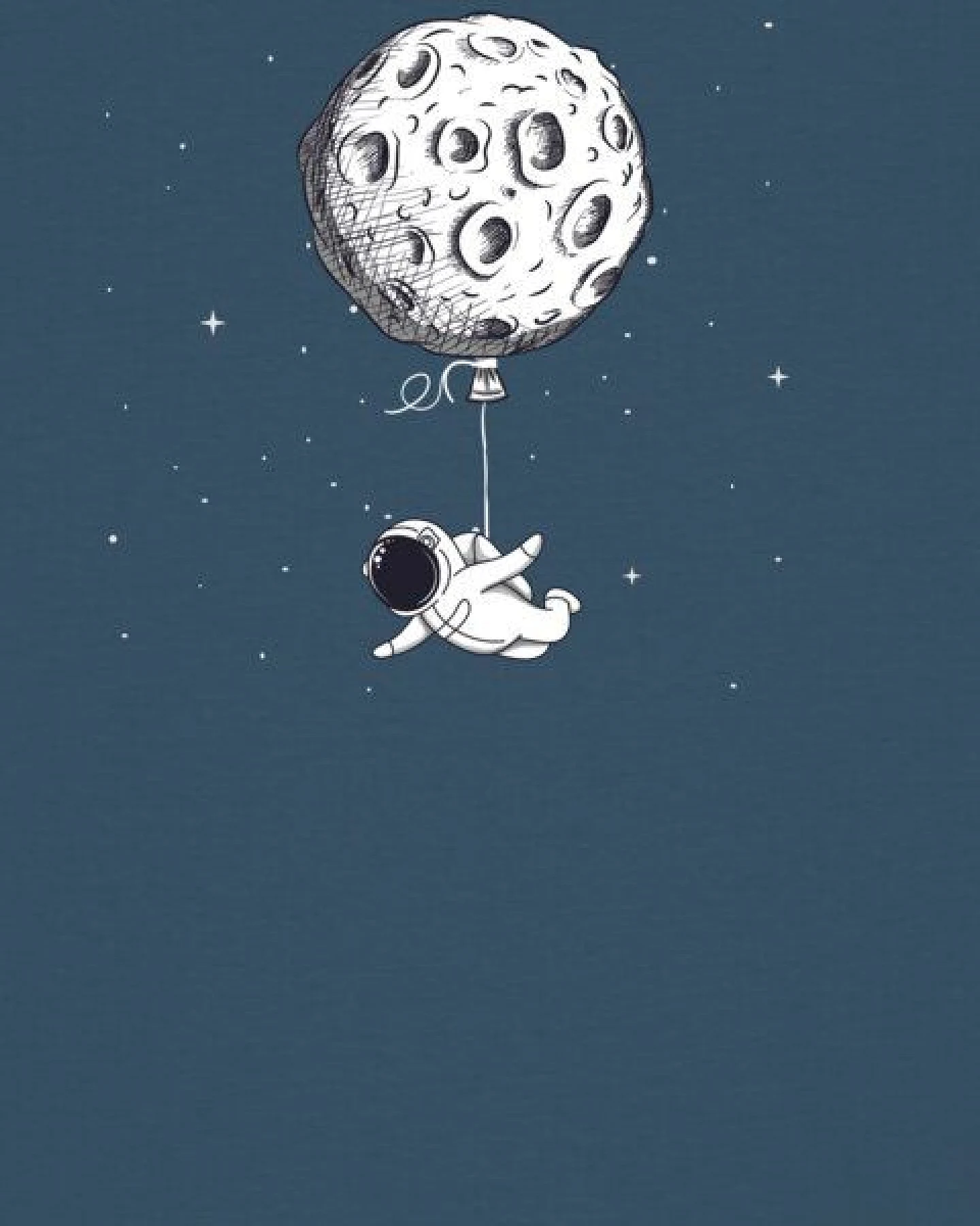 watapparel T-Shirt Frauen Funny Spaceman – Ansicht 3