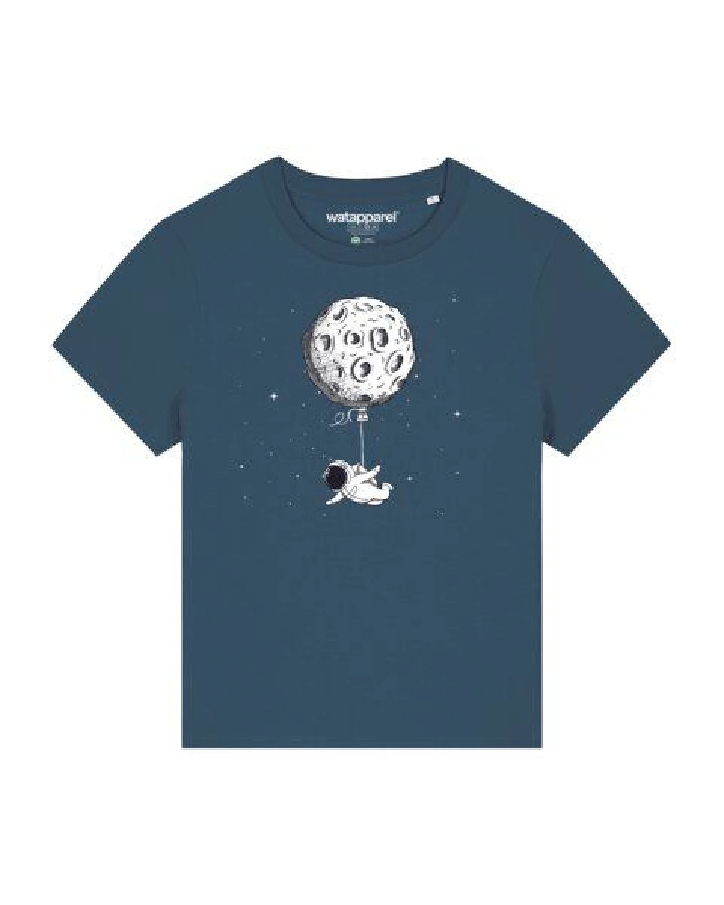 watapparel T-Shirt Frauen Funny Spaceman – Ansicht 2