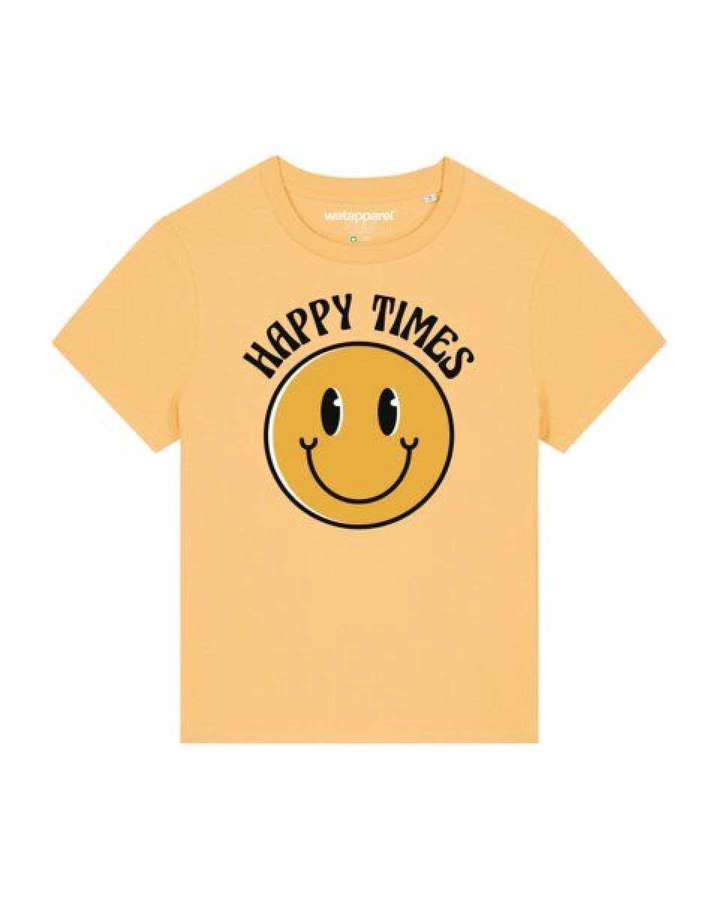 watapparel T-Shirt Frauen Happy times smiley emoji – Ansicht 2