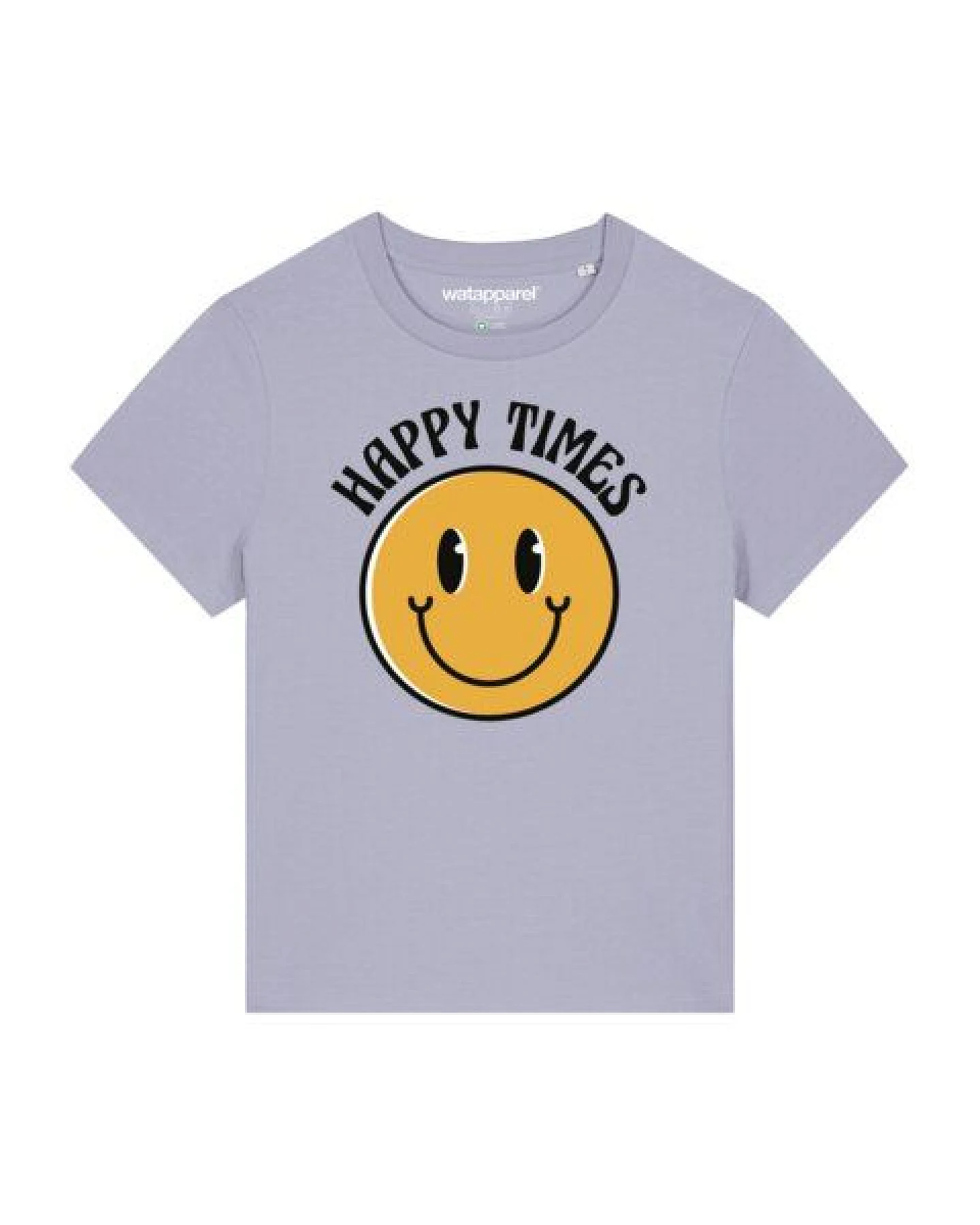 watapparel T-Shirt Frauen Happy times smiley emoji – Ansicht 2