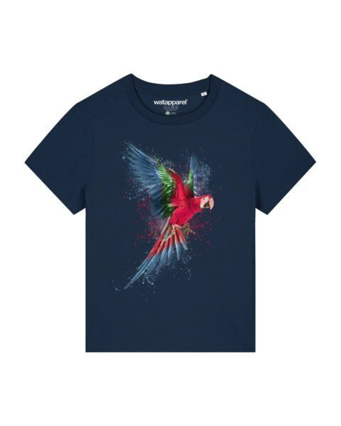 watapparel T-Shirt Frauen Papagei – Ansicht 2