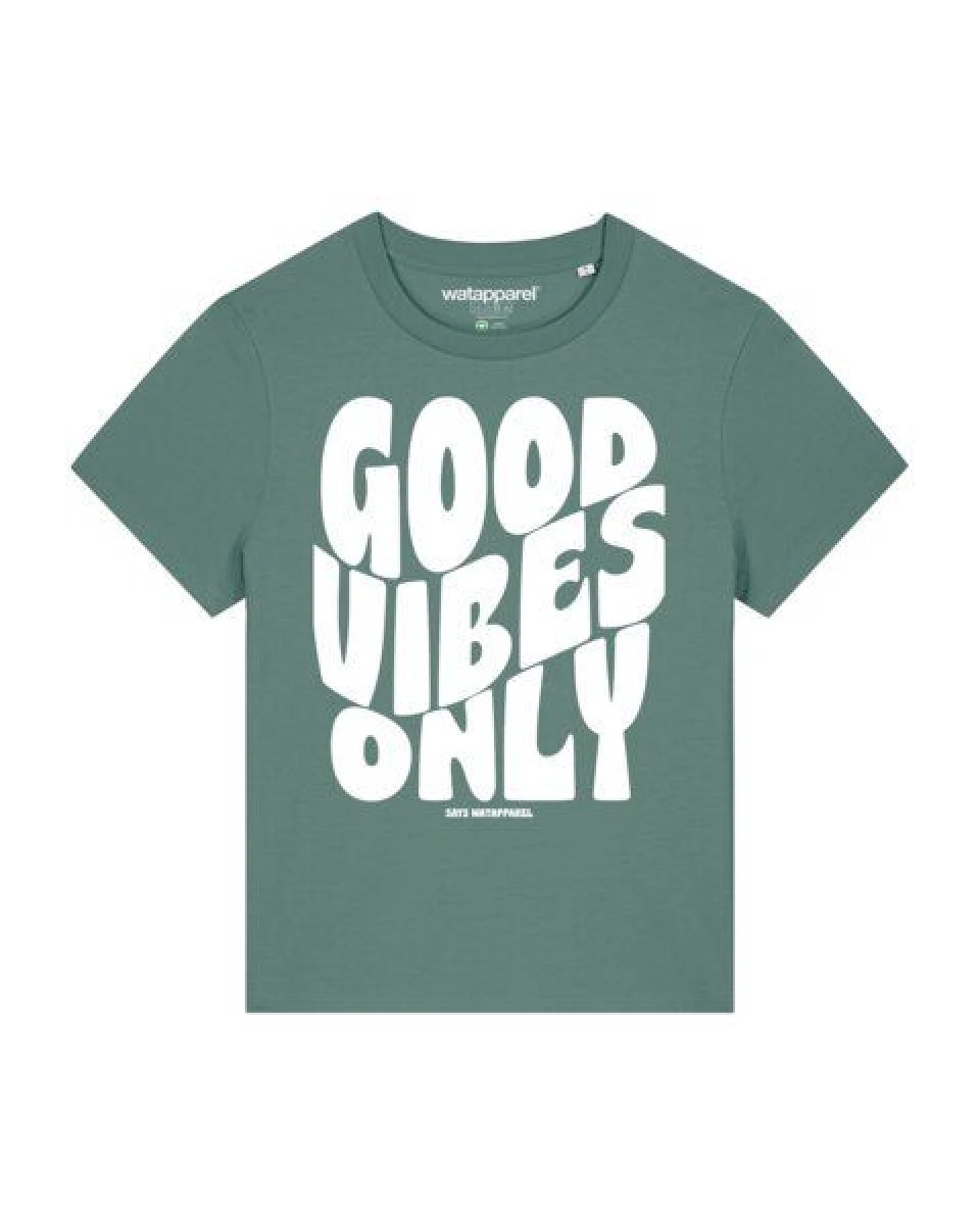 watapparel T-Shirt Frauen Good vibes only – Ansicht 2