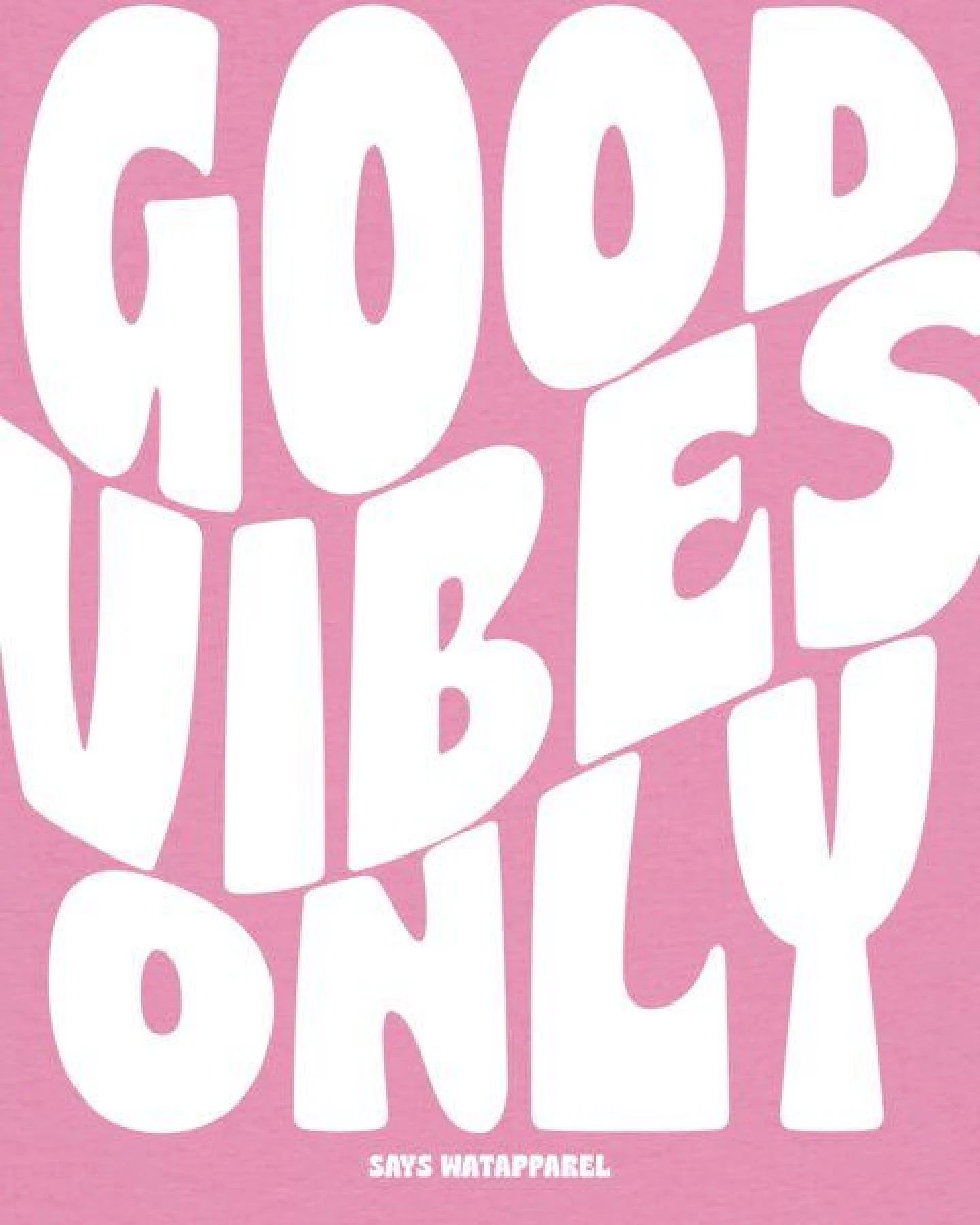 watapparel T-Shirt Frauen Good vibes only – Ansicht 3