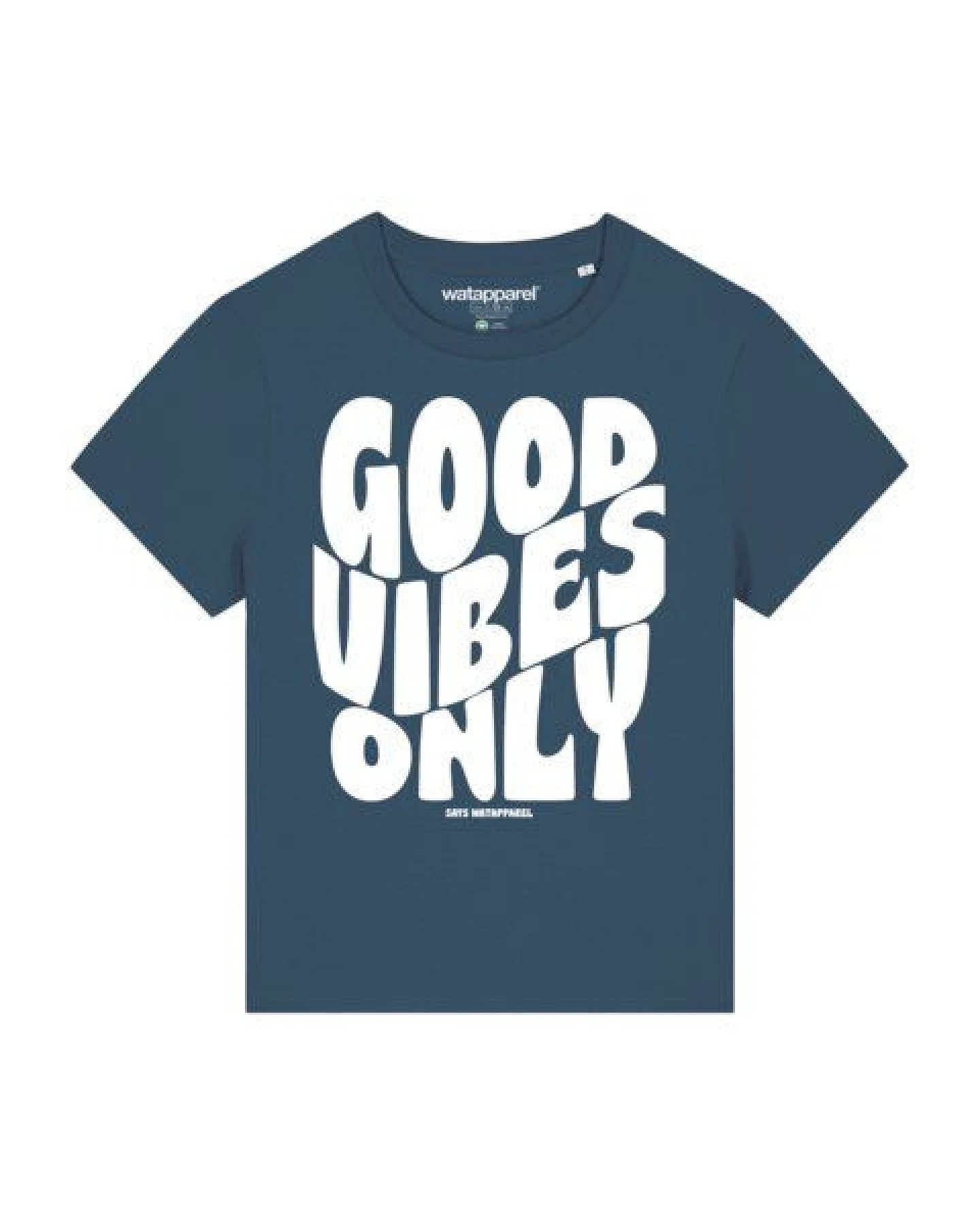 watapparel T-Shirt Frauen Good vibes only – Ansicht 2