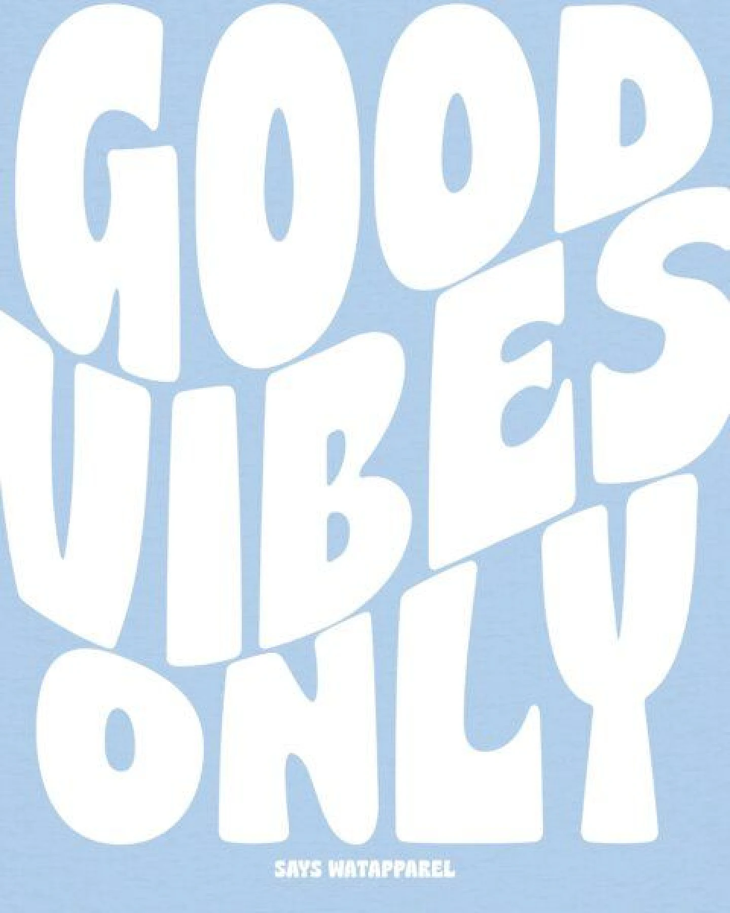 watapparel T-Shirt Frauen Good vibes only – Ansicht 3