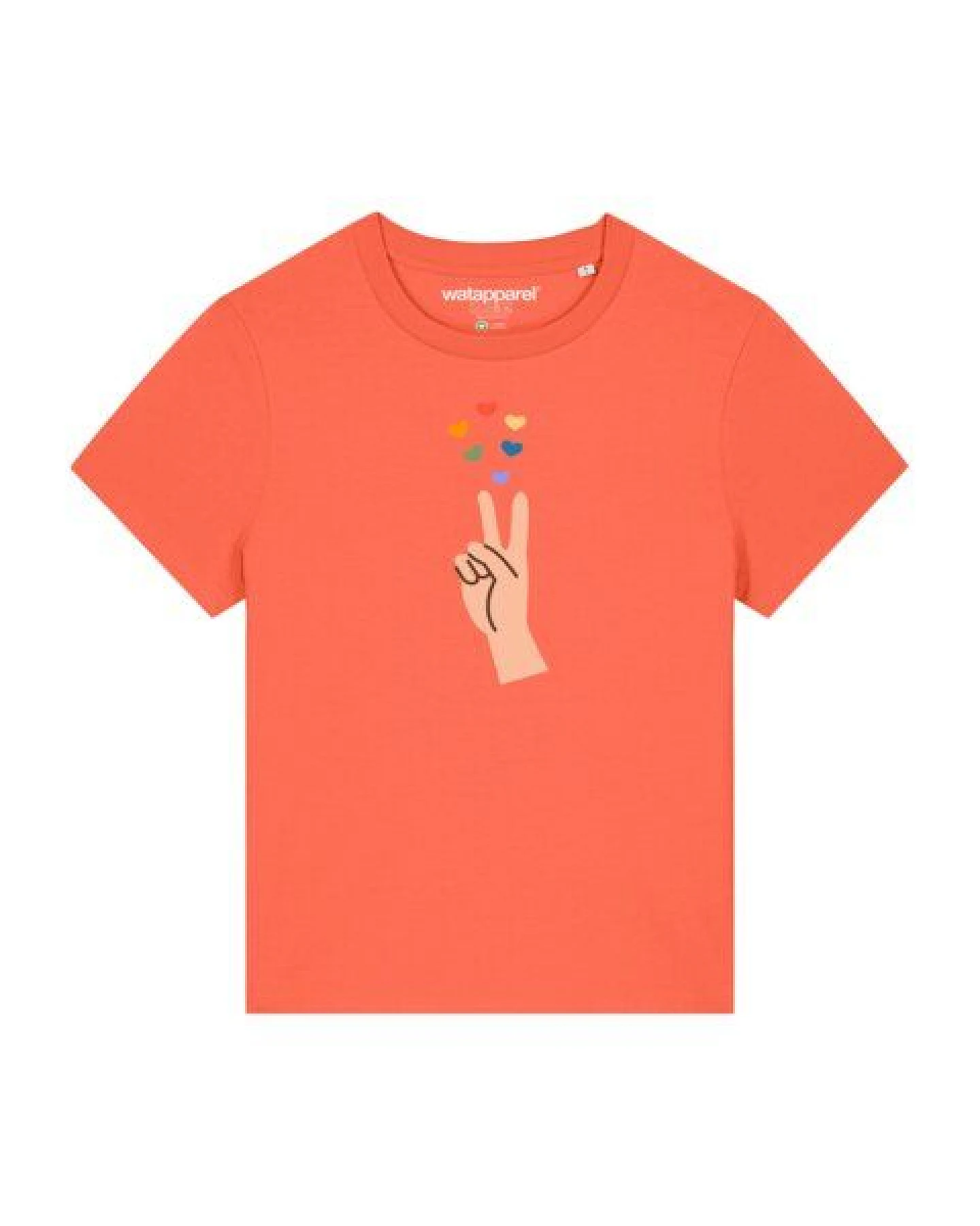 watapparel T-Shirt Frauen Spread Love – Ansicht 2