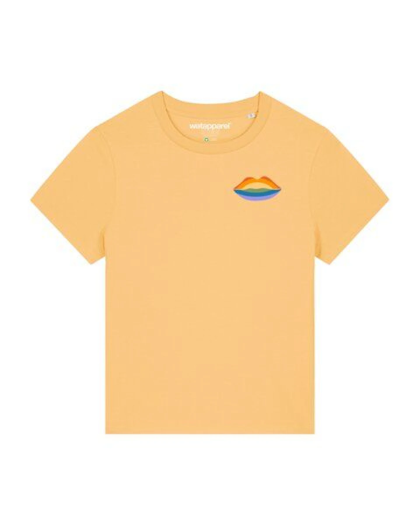 watapparel T-Shirt Frauen Kuss Kuss – Ansicht 2
