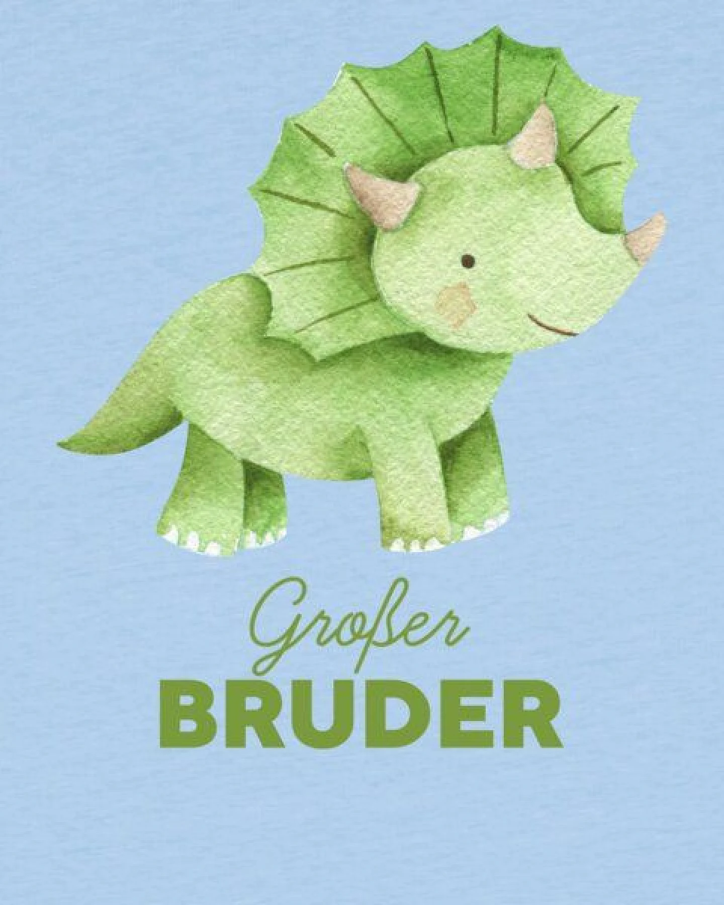 watabout.kids T-Shirt Kinder Dinosaurier 01 Großer Bruder – Ansicht 2