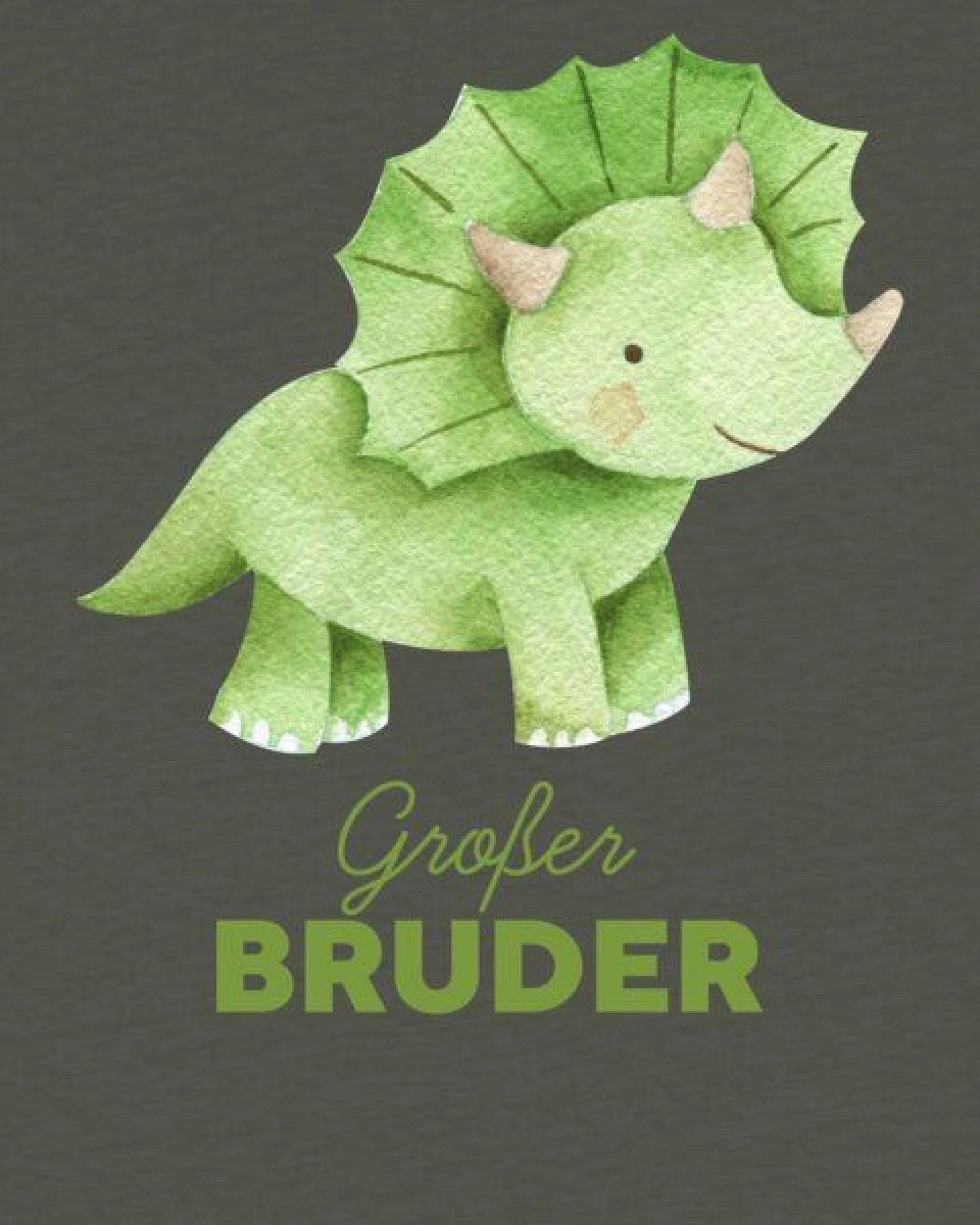 watabout.kids T-Shirt Kinder Dinosaurier 01 Großer Bruder – Ansicht 2