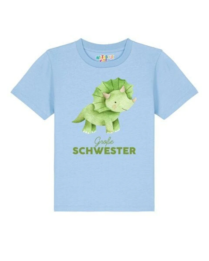 watabout.kids T-Shirt Kinder Dinosaurier 01 Große Schwester