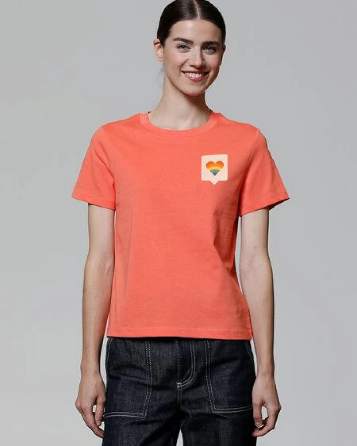 watapparel T-Shirt Frauen Von Herzen