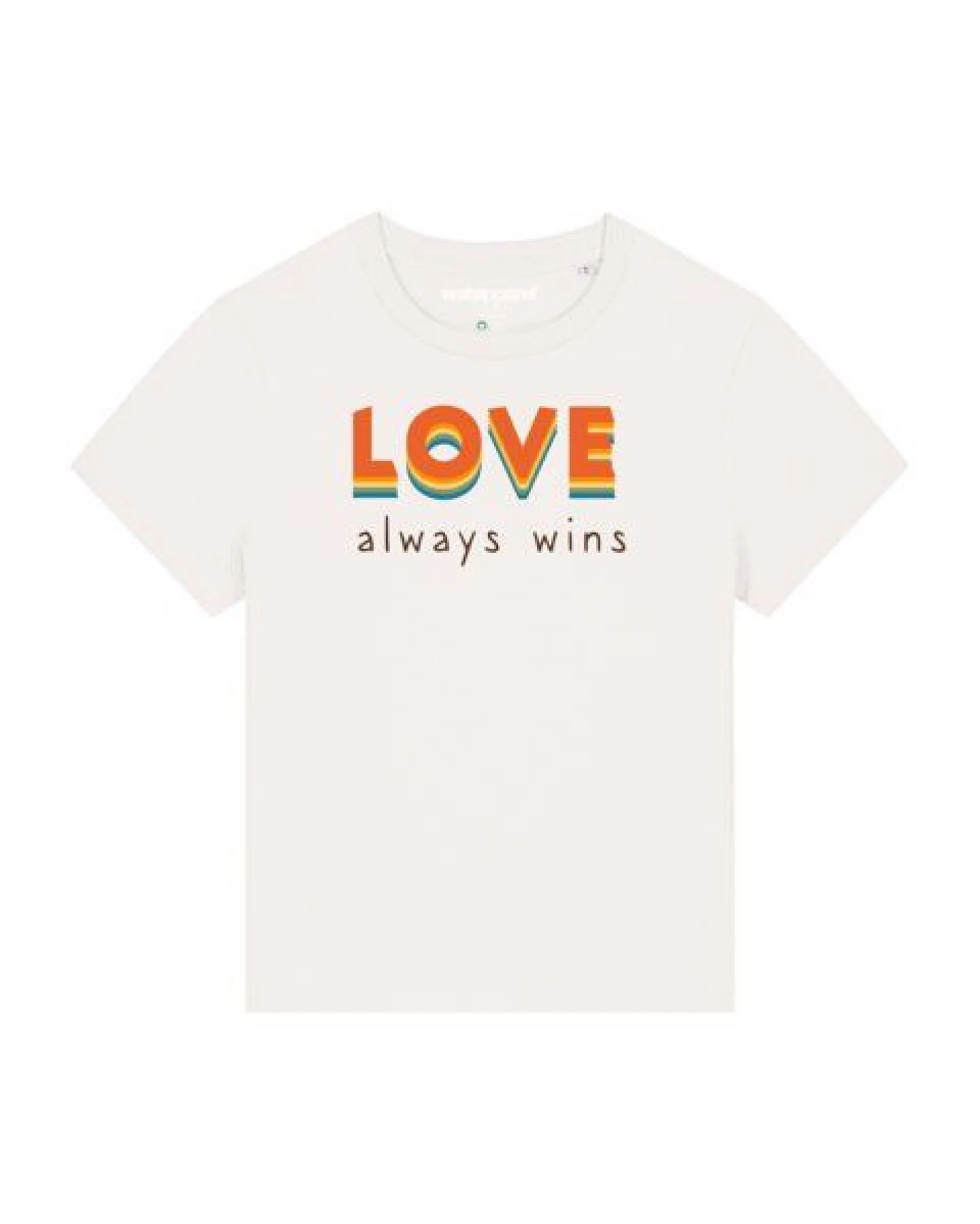 watapparel T-Shirt Frauen Love always wins – Ansicht 2