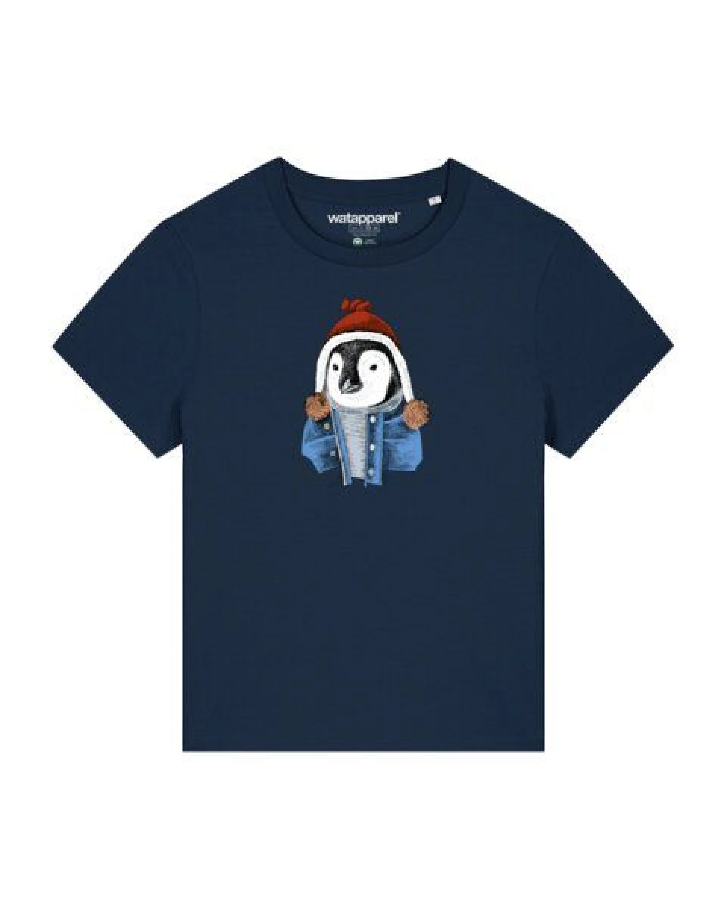 watapparel T-Shirt Frauen Pinguin – Ansicht 2