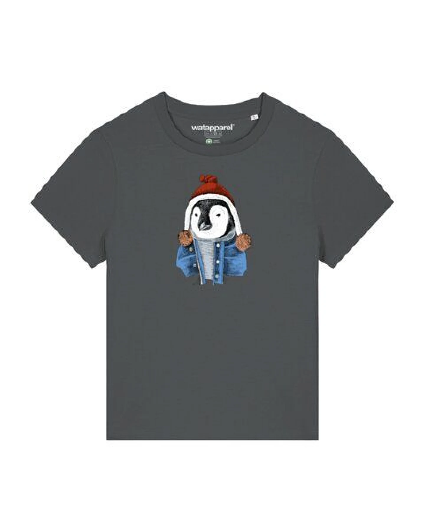 watapparel T-Shirt Frauen Pinguin – Ansicht 2