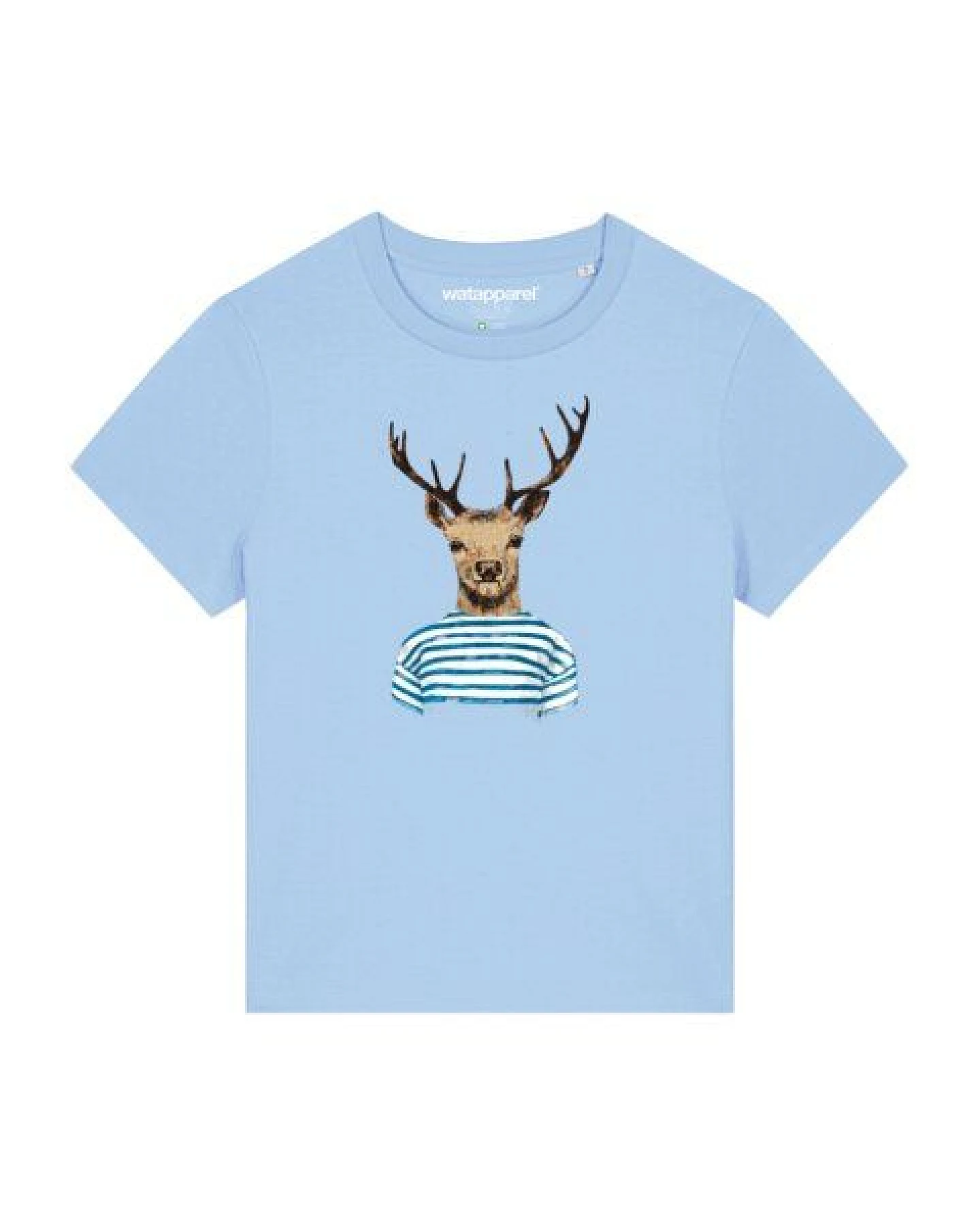 watapparel T-Shirt Frauen Hirsch – Ansicht 2