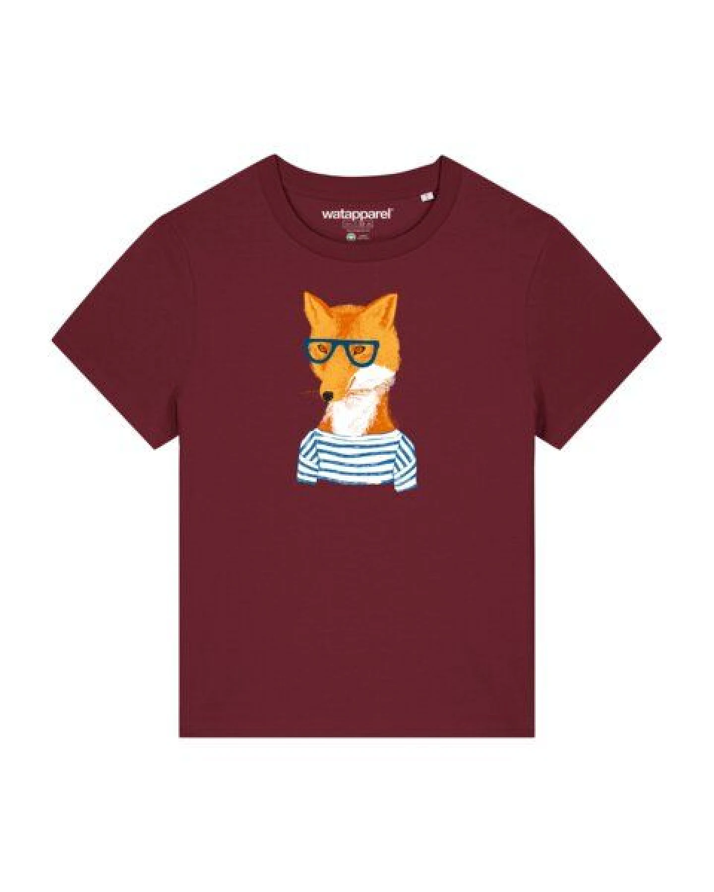 watapparel T-Shirt Frauen Fuchs – Ansicht 2