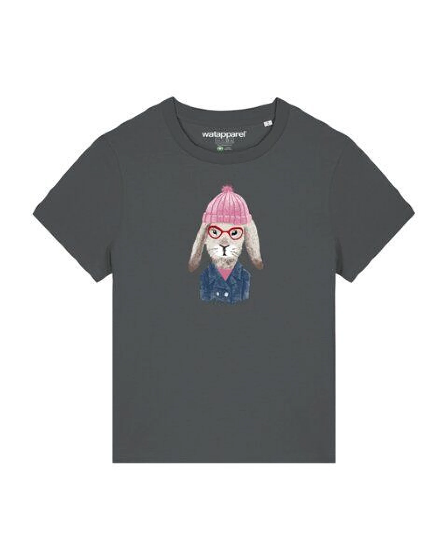 watapparel T-Shirt Frauen Hase – Ansicht 2